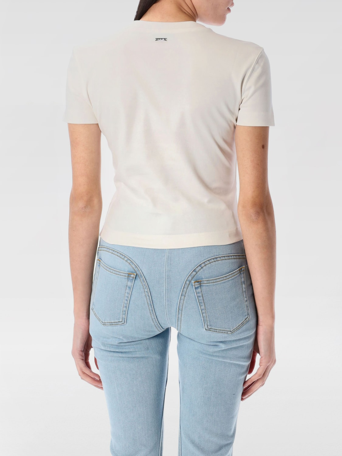Tシャツ・カットソー MUGLER Woman T-Shirt White 25P3TS01086016 1014 MUGLER: T-shirt woman - White | Mugler t-shirt