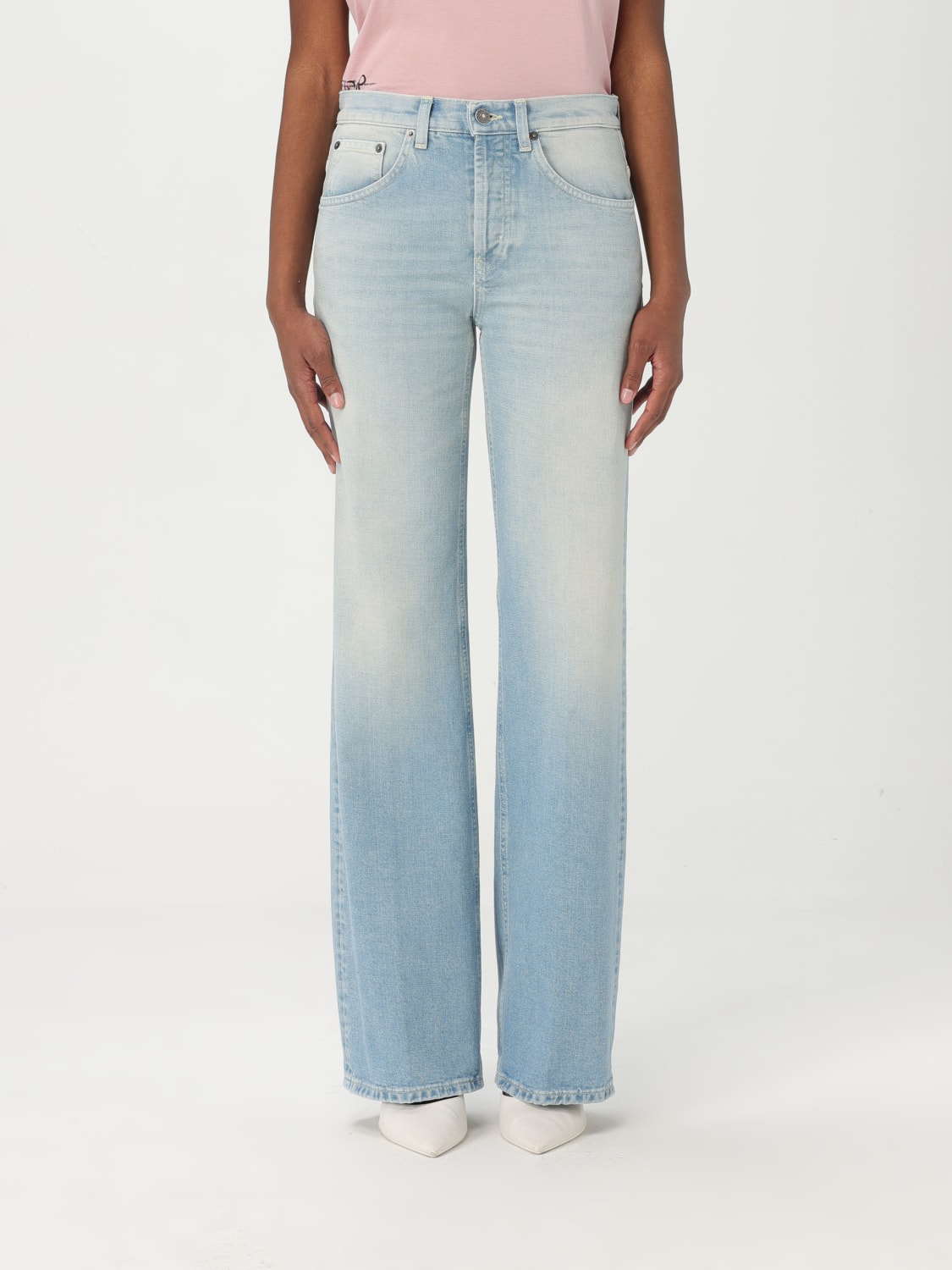 デニム・ジーパン DONDUP Woman Jeans Denim DP427DFH253DJ10DD 800 DONDUP: Jeans woman - Denim | Dondup jeans DP427DFH253DJ10DD