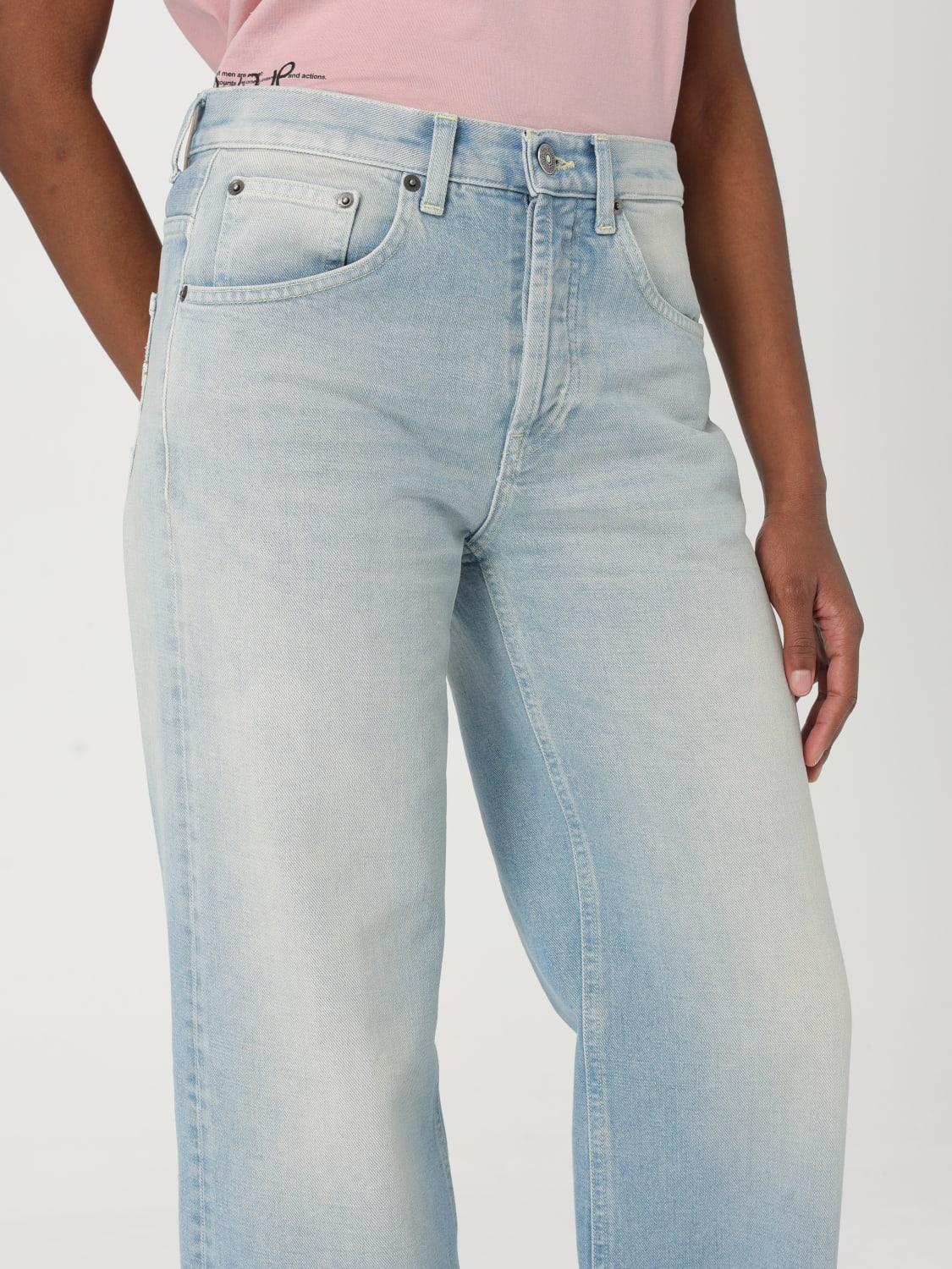 デニム・ジーパン DONDUP Woman Jeans Denim DP427DFH253DJ10DD 800 DONDUP: Jeans woman - Denim | Dondup jeans DP427DFH253DJ10DD