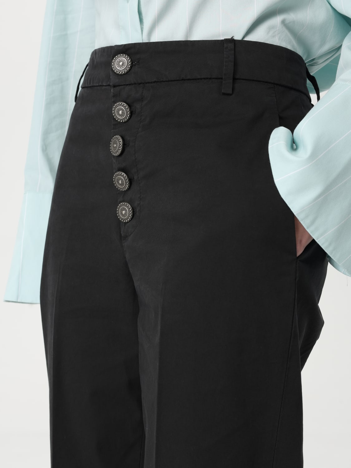 DONDUP VAQUEROS: Vaquero mujer Dondup, Negro - Img 3