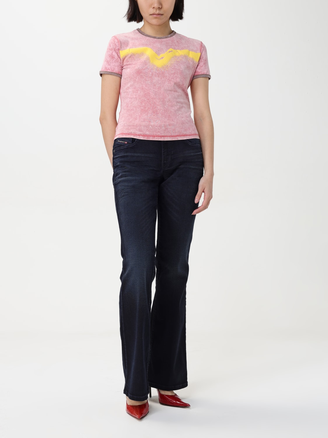 デニム・ジーパン DIESEL Woman Jeans Denim A110040BMBU 01 DIESEL: Jeans woman - Denim | Diesel jeans A110040BMBU