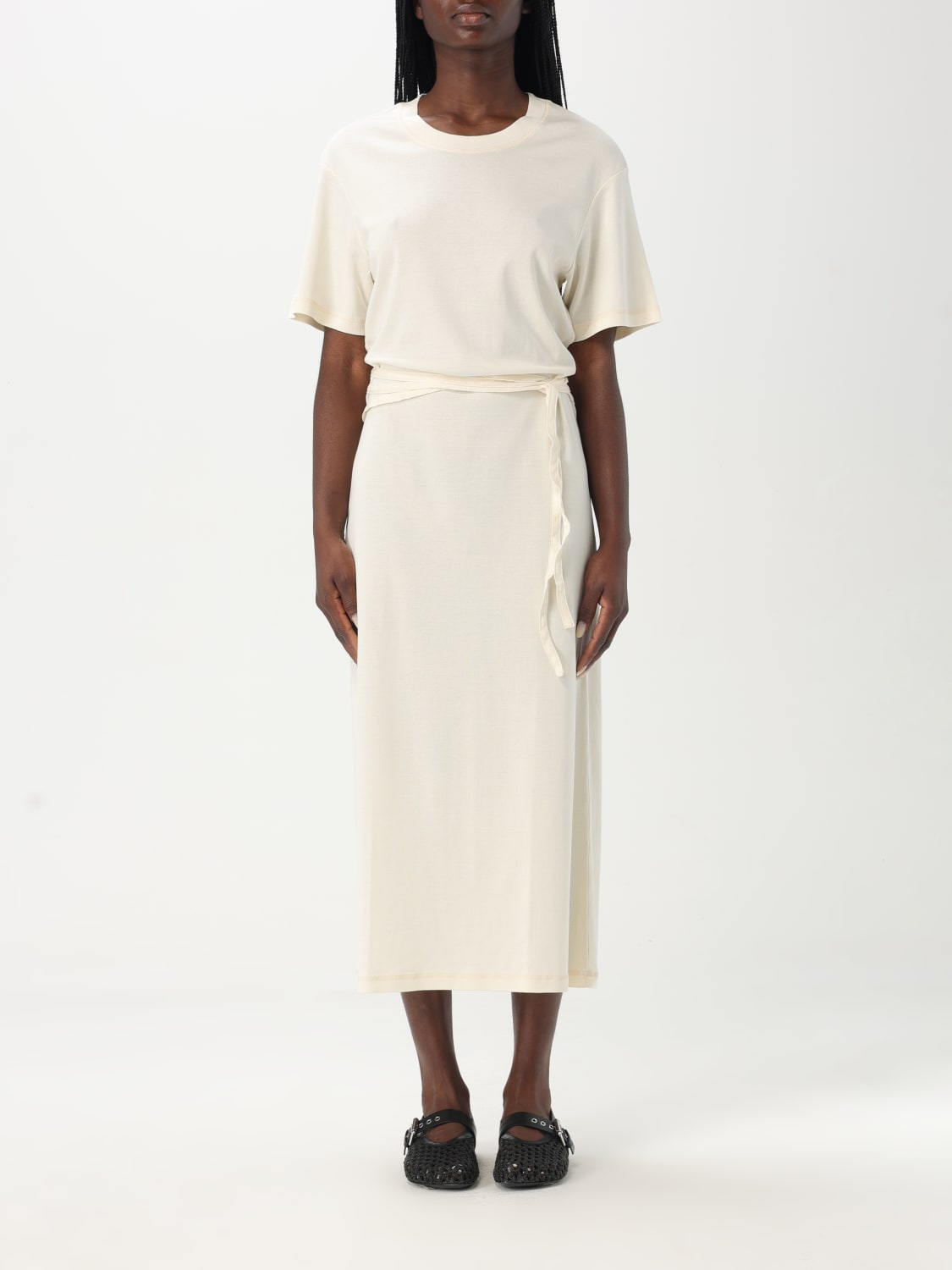 ワンピース LEMAIRE Woman Dress Beige DR1045LJ1016 WH048 lemaire.jpg