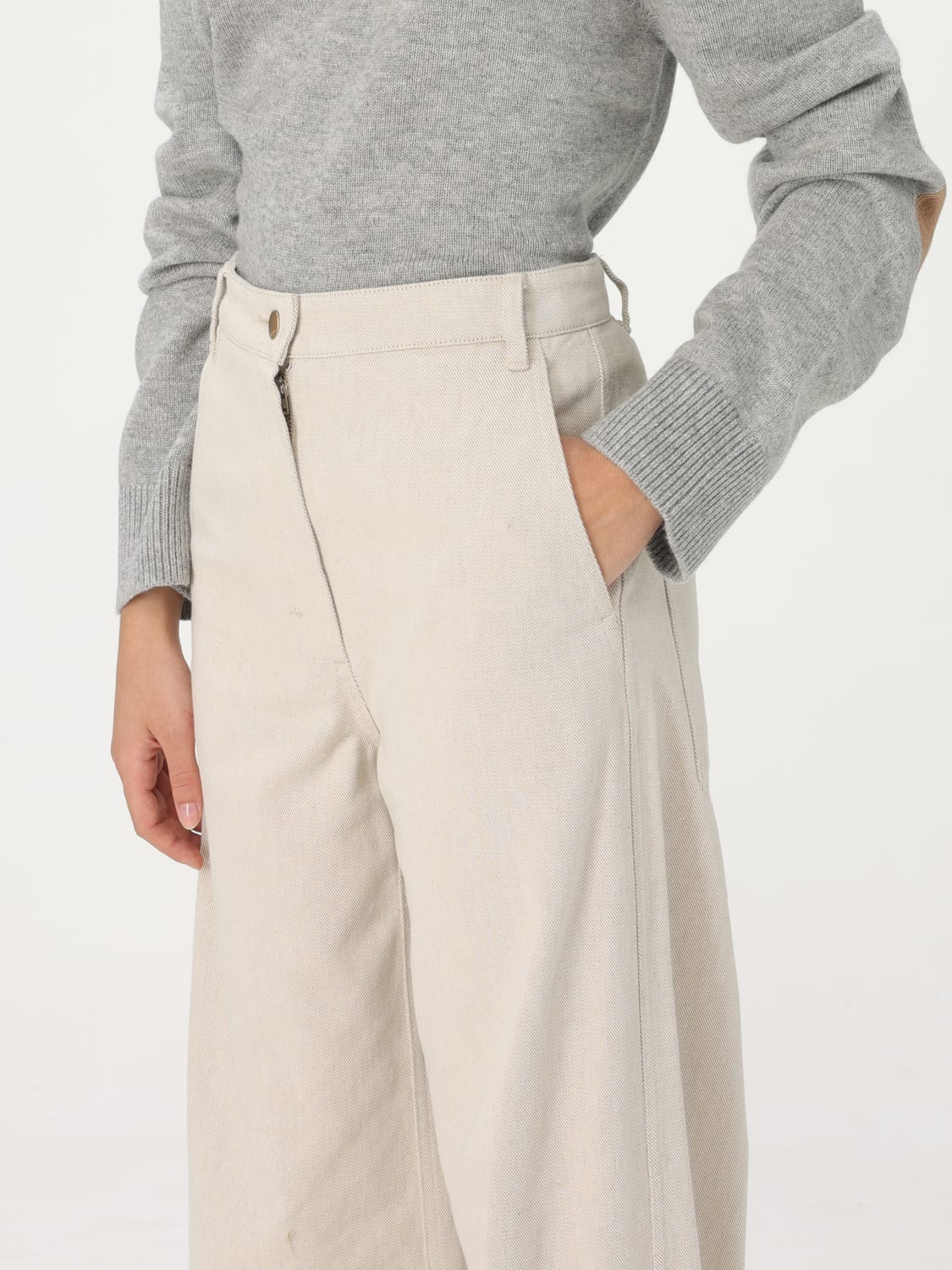 ★S Max Mara★ Soriso Pants Beige 2519131091600001 S MAX MARA: Pants woman - Beige | 'S Max Mara pants