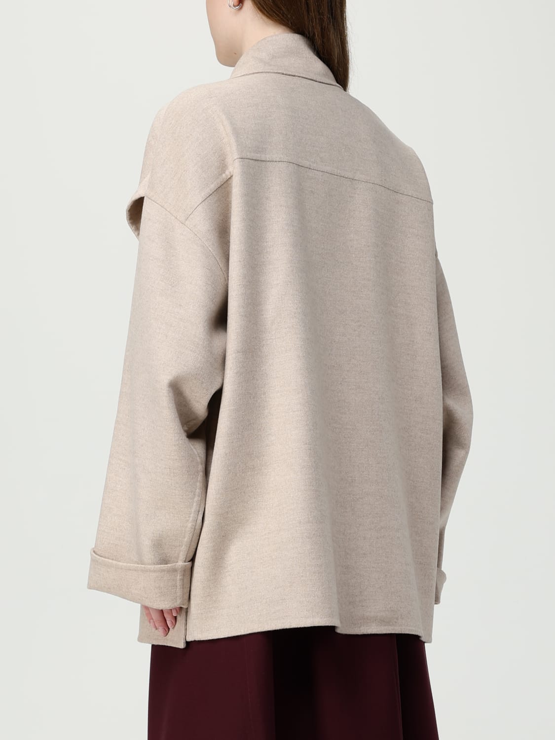 コート BOTTEGA VENETA Woman Coat Beige 781309V3000 2611 BOTTEGA VENETA: Coat woman - Beige | Bottega Veneta coat