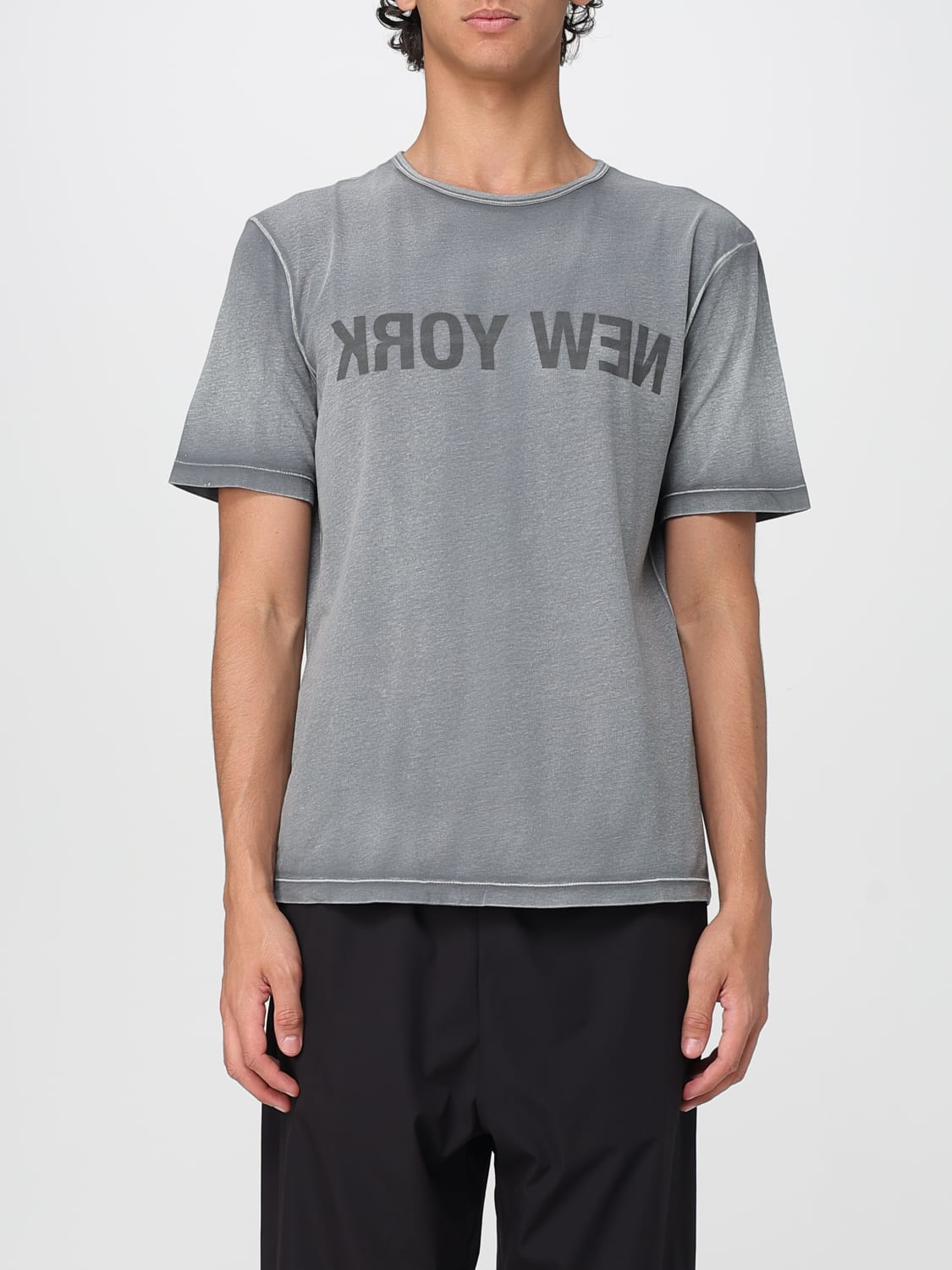 HELMUT LANG T-SHIRT: T-shirt homme Helmut Lang, Gris - Img 1