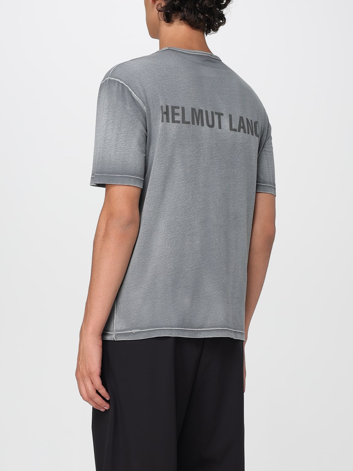 HELMUT LANG T-SHIRT: T-shirt homme Helmut Lang, Gris - Img 2