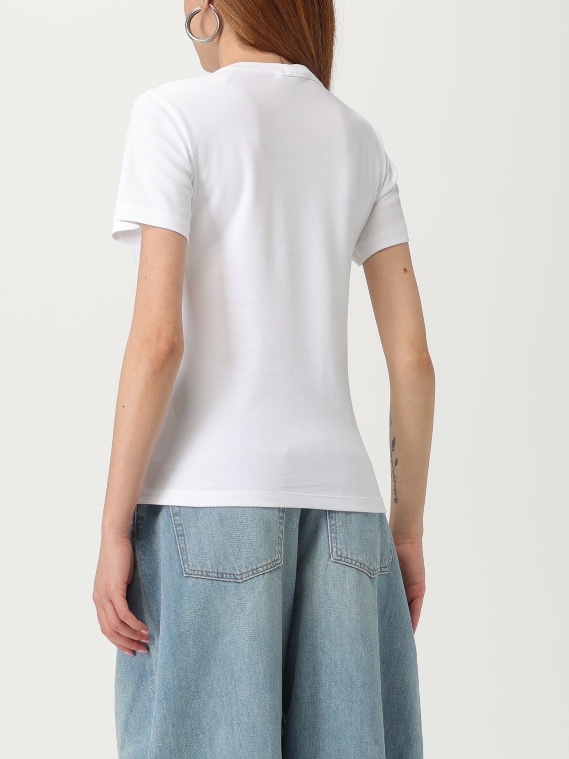 HELMUT LANG T-SHIRT: T-shirt woman Helmut Lang, White - Img 3