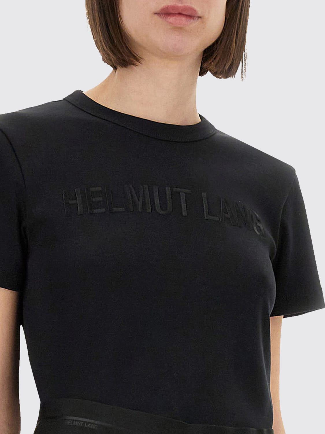 HELMUT LANG T-SHIRT: T-shirt femme Helmut Lang, Noir - Img 4