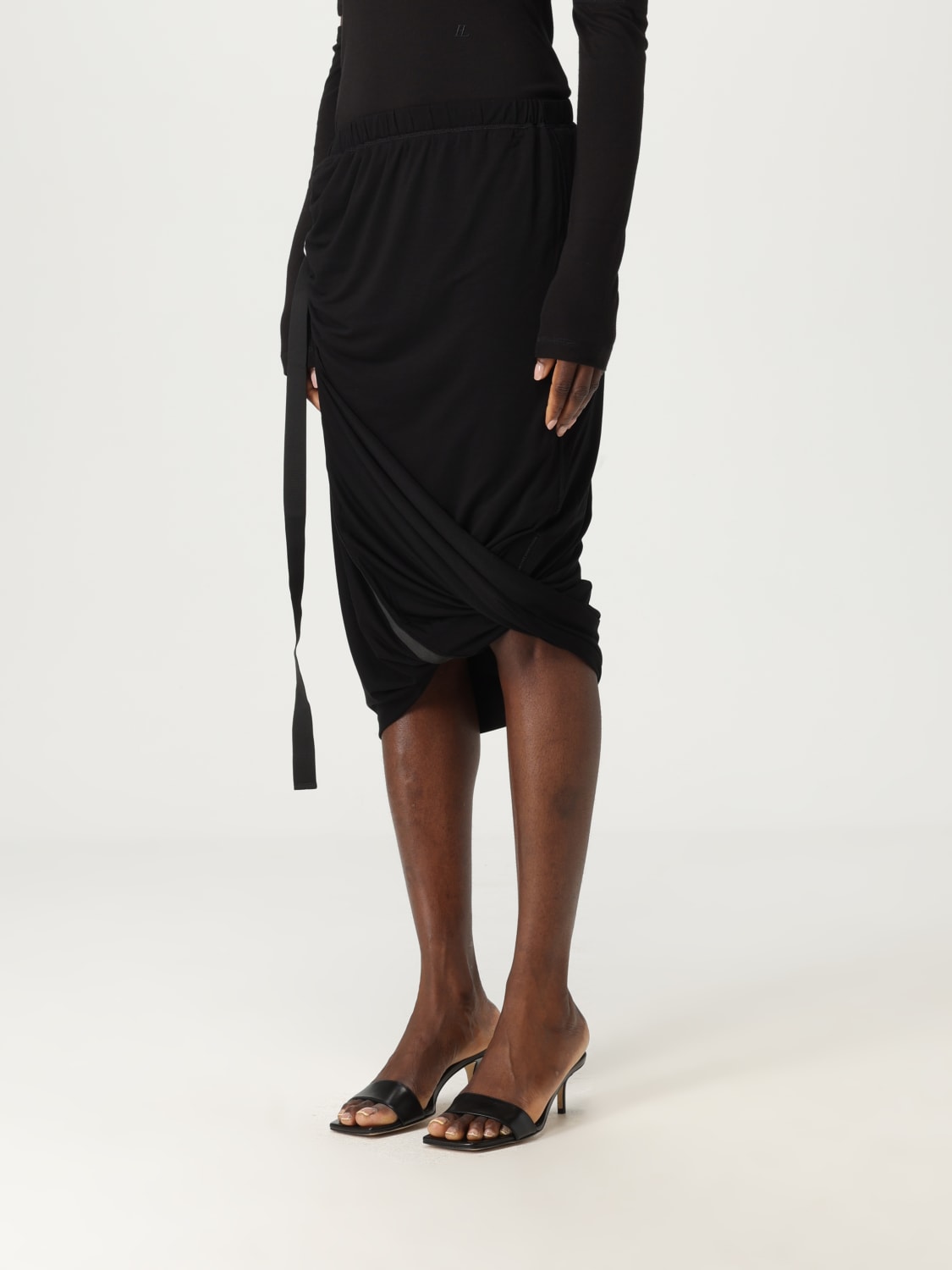 スカート HELMUT LANG Woman Skirt Black O09HW302 001 HELMUT LANG: Skirt woman - Black | Helmut Lang skirt