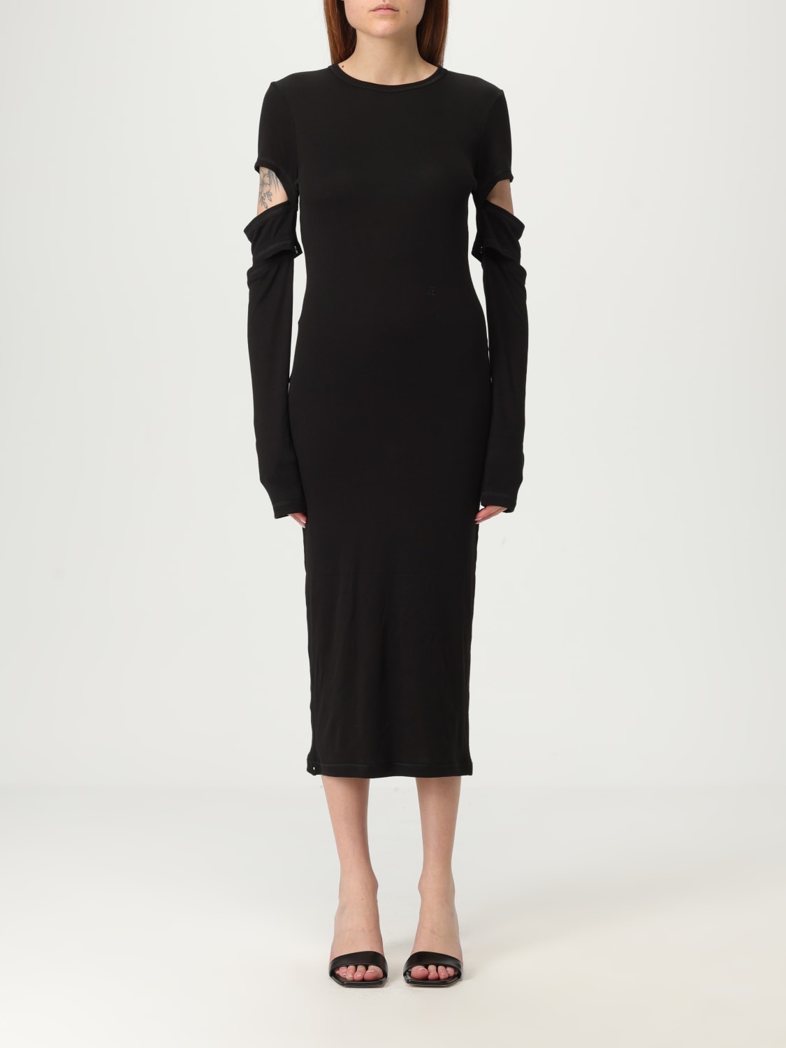 ワンピース HELMUT LANG Woman Dress Black O09HW604 001 HELMUT LANG: Dress woman - Black | Helmut Lang dress
