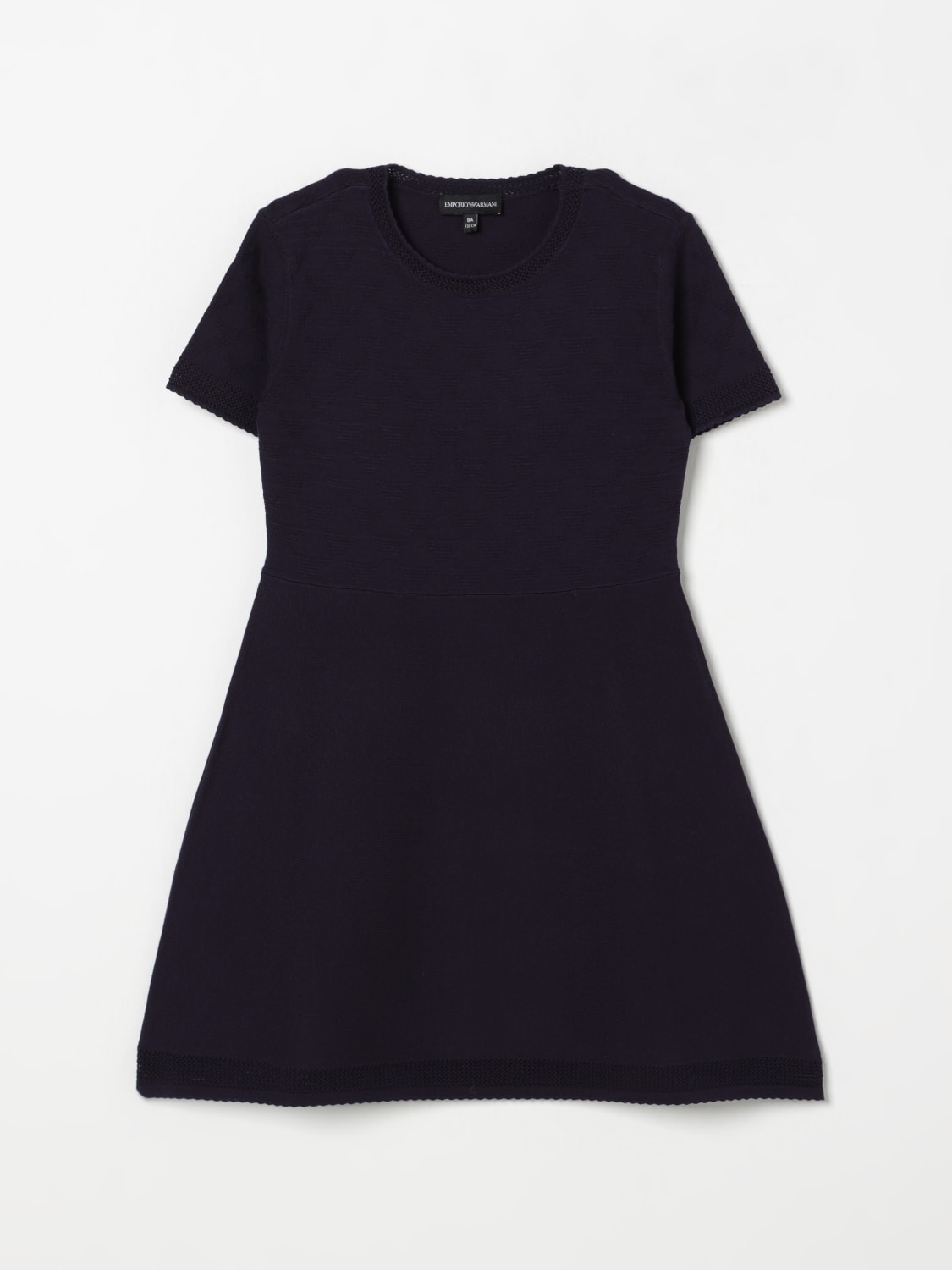 EMPORIO ARMANI DRESS: Dress kids Emporio Armani, Blue - Img 1