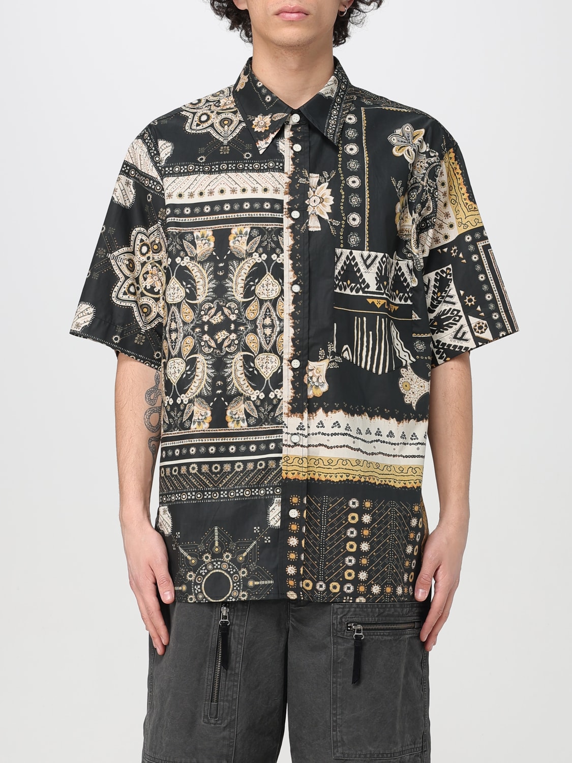 ISABEL MARANT SHIRT: Shirt men Isabel Marant, Black - Img 1