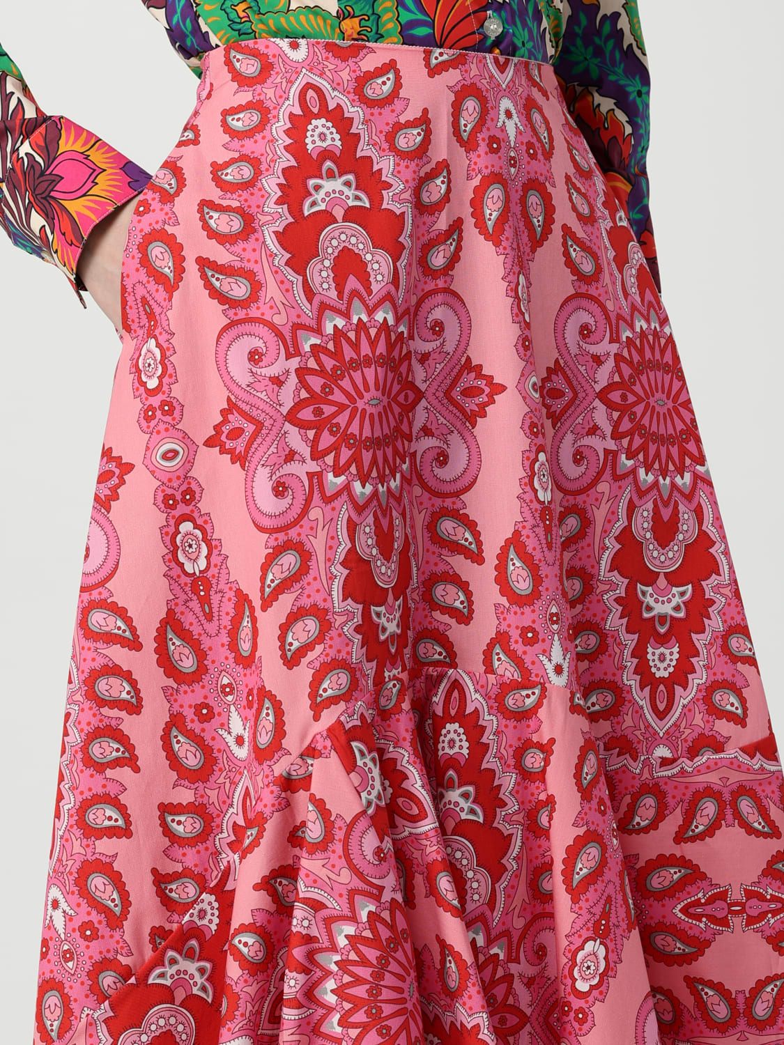 スカート ETRO Woman Skirt Pink WRFA009599SA5H5 X0872 ETRO: Skirt woman - Pink | Etro skirt WRFA009599SA5H5 online