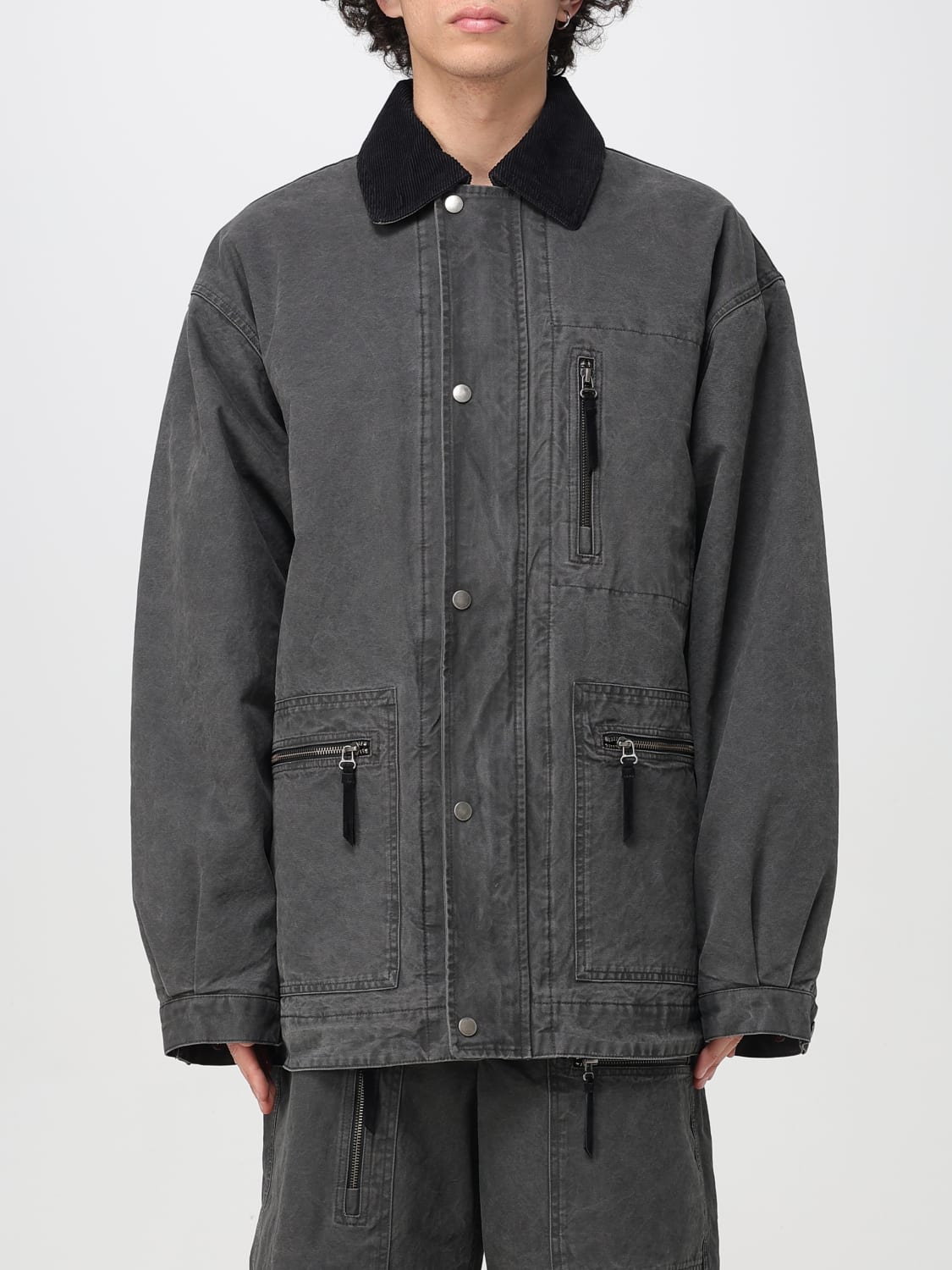 ISABEL MARANT JACKE: Jacke herren Isabel Marant, Schwarz - Img 1