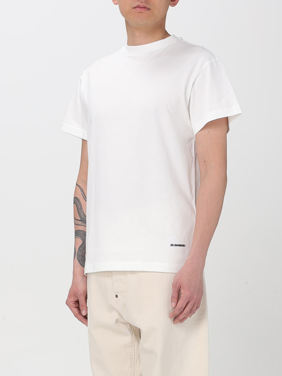 JIL SANDER T-SHIRT: T-shirt men Jil Sander, Multicolor - Img 4