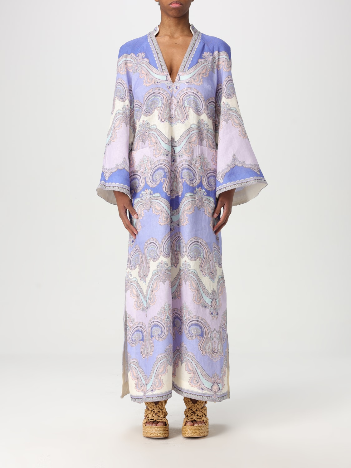 ワンピース ZIMMERMANN Woman Dress Blue 1725DRS254 COPA ZIMMERMANN: Dress woman - Blue | Zimmermann dress 1725DRS254