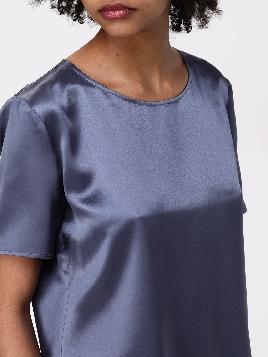 MAX MARA TOP: Camisa mujer Max Mara, Agua - Img 5