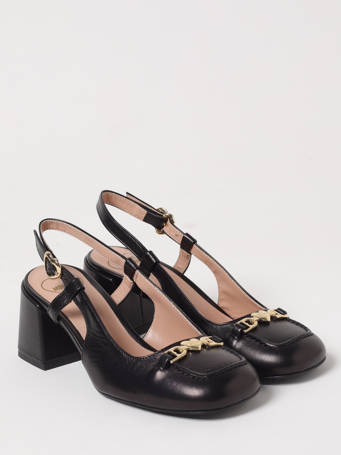 LOVE MOSCHINO PUMP: Shoes woman Love Moschino, Black - Img 2