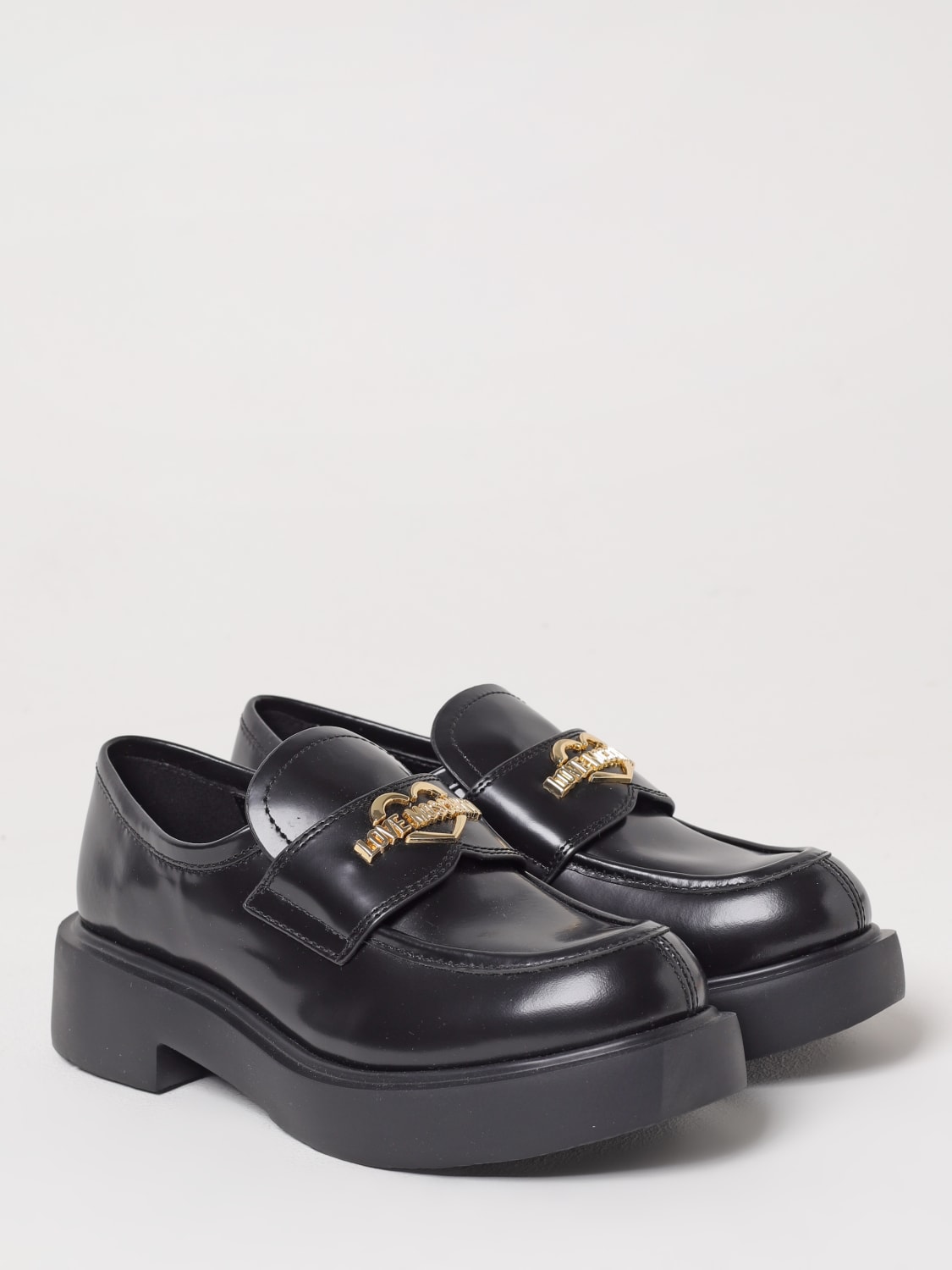 フラットシューズ MOSCHINO COUTURE Woman Flat shoes Black MA10704C0LMJ0 000 Moschino Couture Outlet: Flat shoes woman - Black | Moschino