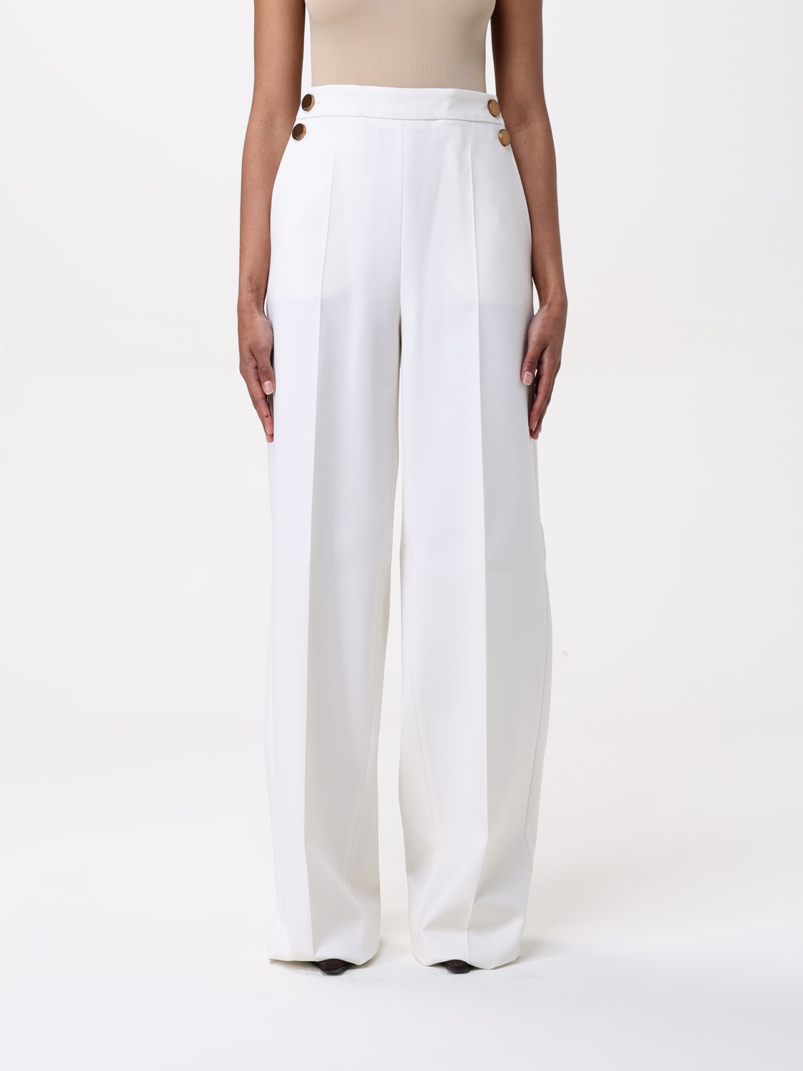 パンツ MAX MARA Women Straight Pants 2511131061001 White MAX MARA: Pants woman - White | Max Mara pants 2511131031600