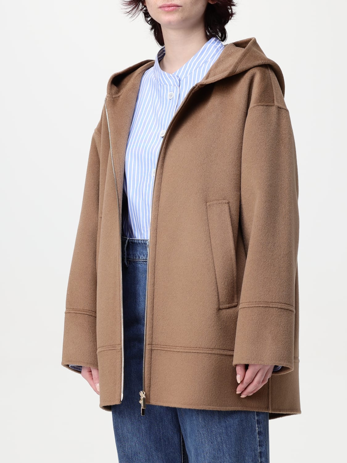 ジャケット 'S Max Mara Woman Jacket Camel 2519081031600 001 S MAX MARA: Jacket woman - Camel | 'S Max Mara sweatshirt