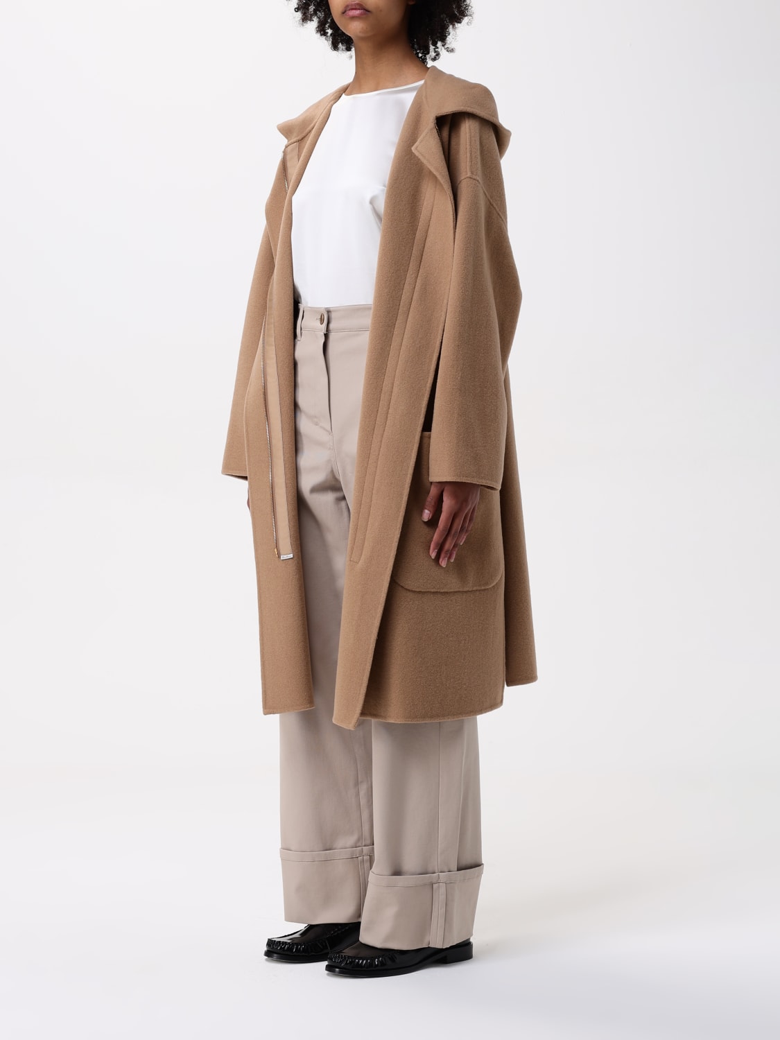コート MAX MARA Woman Coat Camel 2511901021600 003 MAX MARA: Coat woman - Camel | Max Mara coat 2511901021600