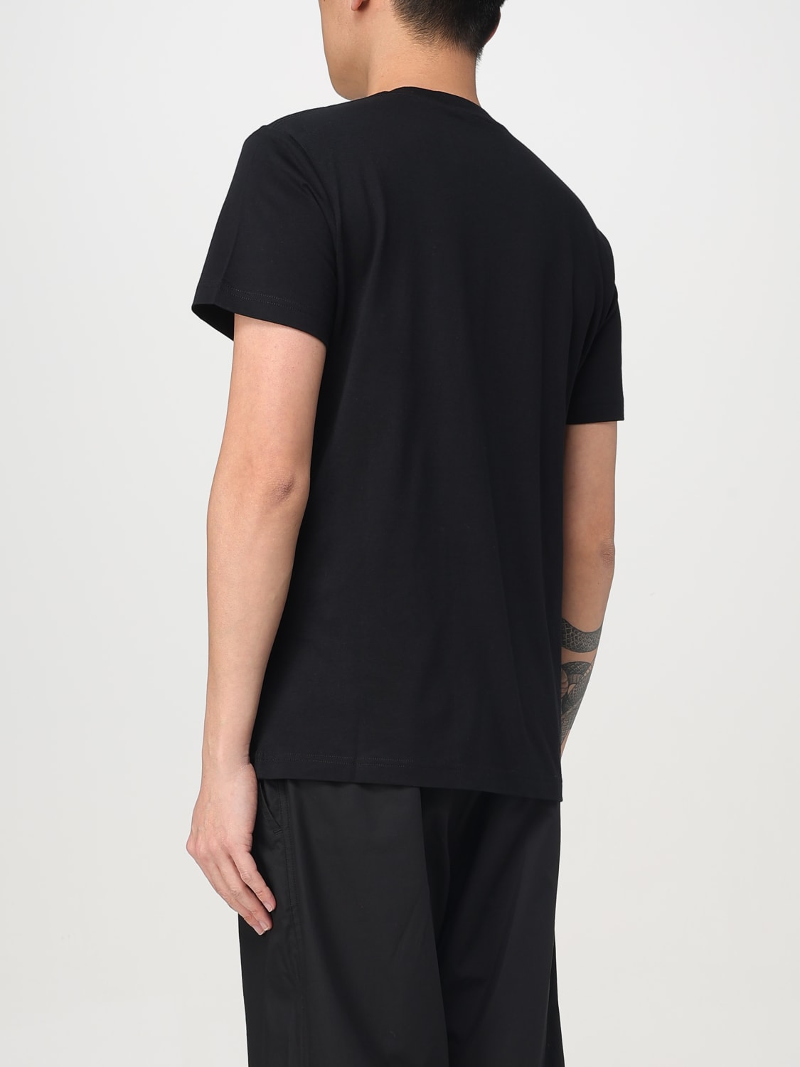 VERSACE JEANS COUTURE: T-shirt men - Black | Versace Jeans