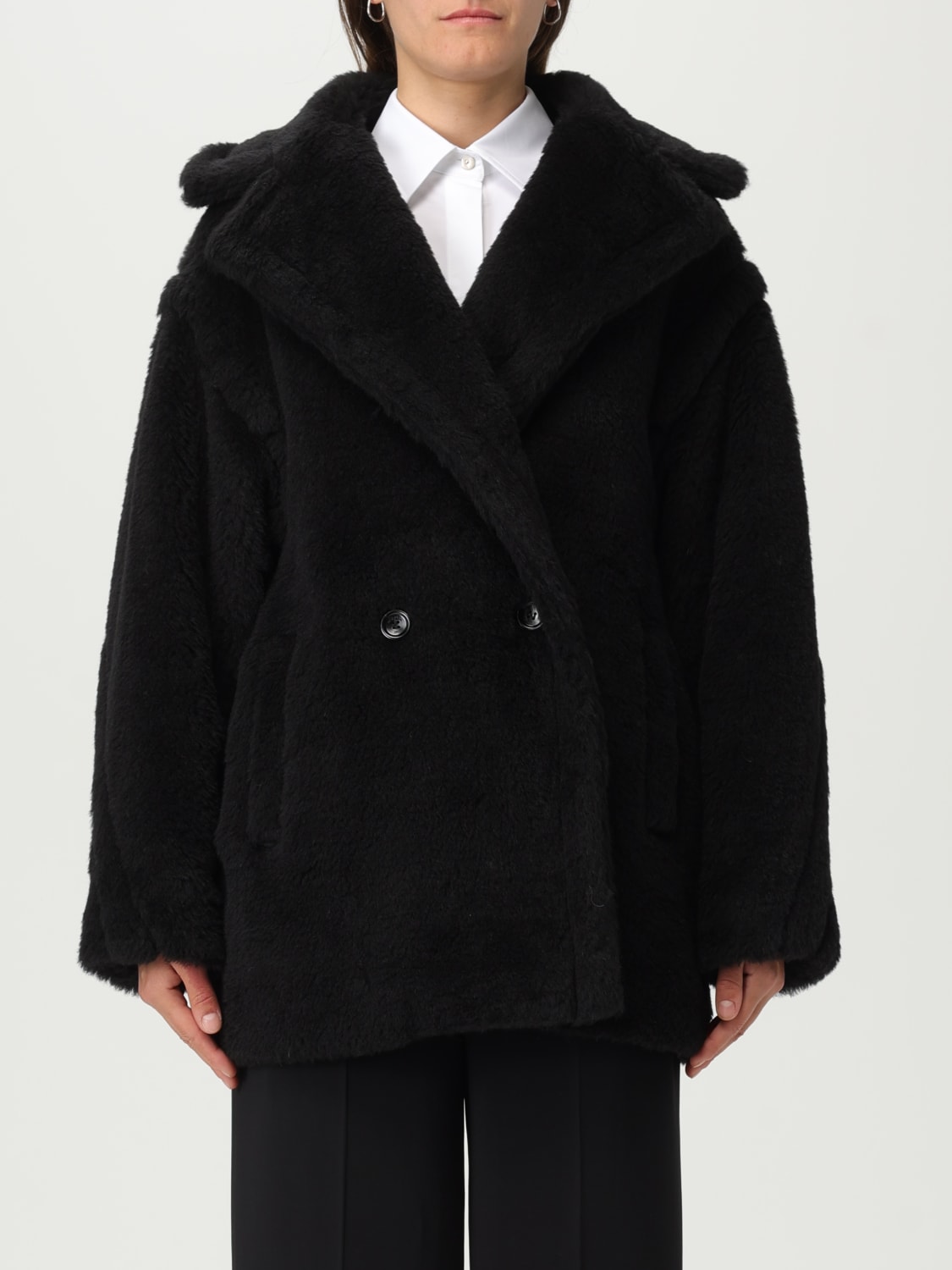 ジャケット MAX MARA Woman Jacket Black 2511081041600 008 MAX MARA: Blazer woman - Marine | Max Mara blazer
