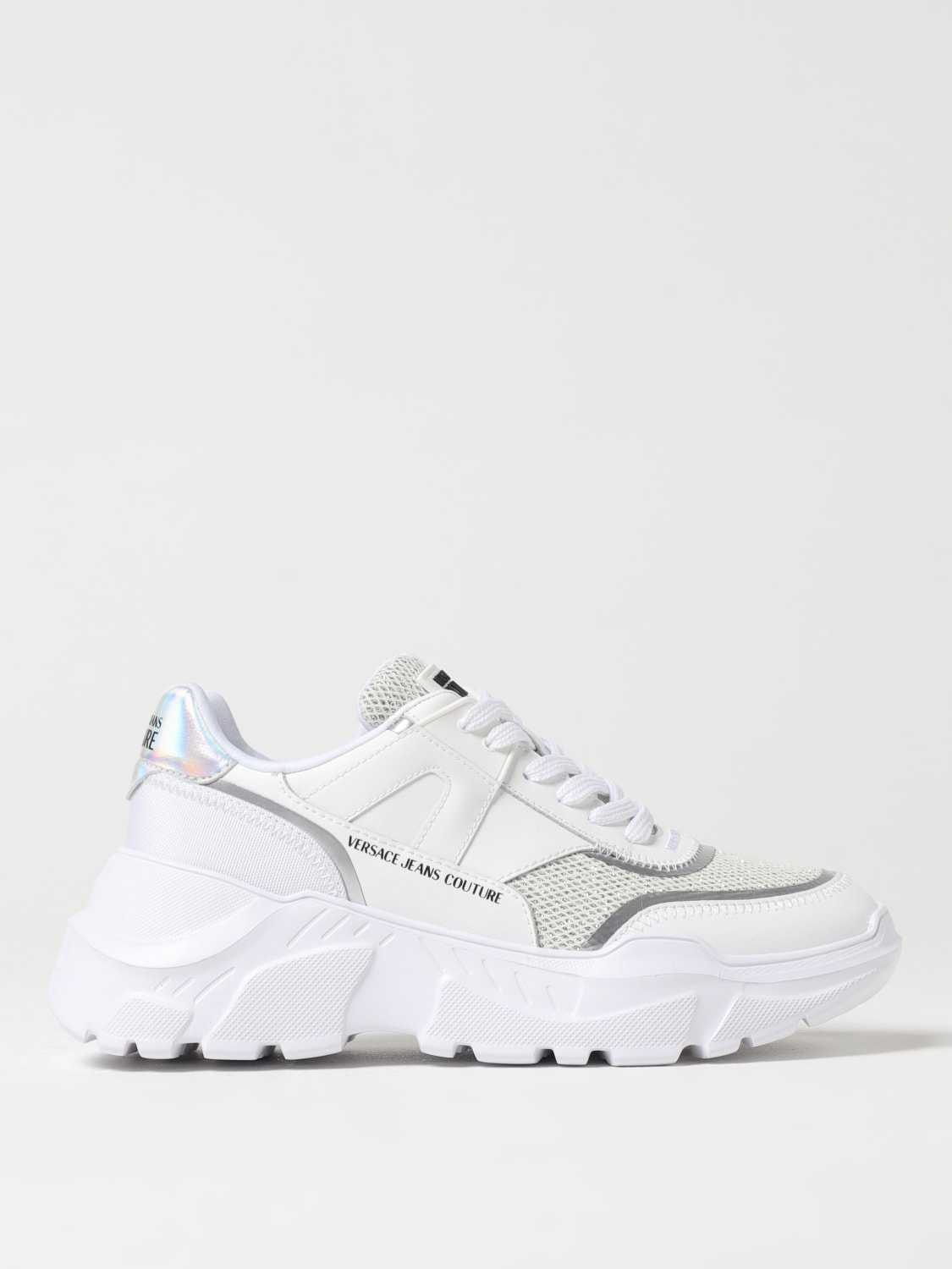 VERSACE JEANS COUTURE SNEAKERS: Schuhe damen Versace Jeans Couture, Weiß - Img 1