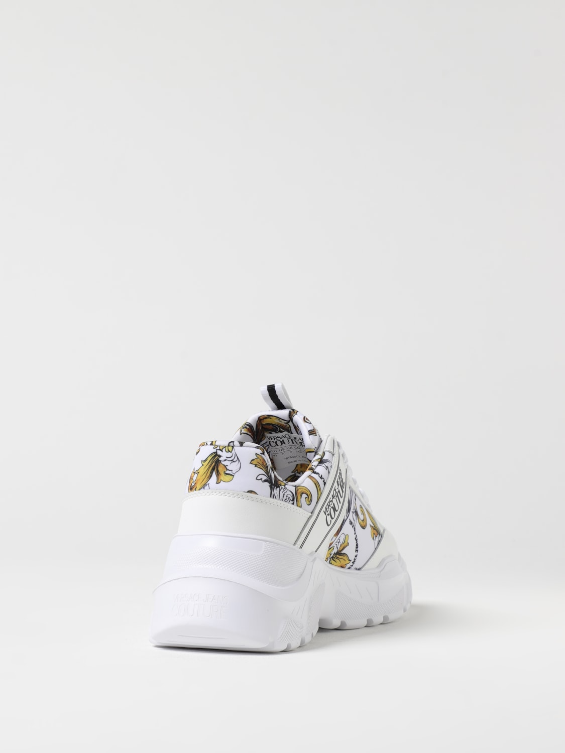 スニーカー VERSACE JEANS COUTURE Men Sneakers White 78YA3SA6ZSC66 003 VERSACE JEANS COUTURE MEN'S SNEAKER COURT 76YA3SK6 ZPA56