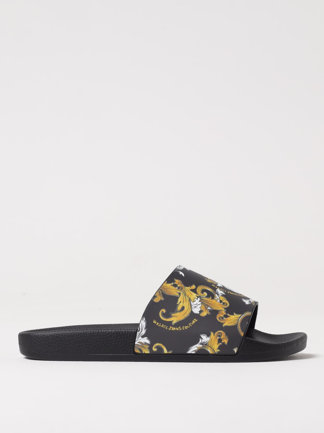 サンダル VERSACE JEANS COUTURE Men Sandals Black 77YA3SQ3ZS192 899 131560-150390-0.jpg?240321