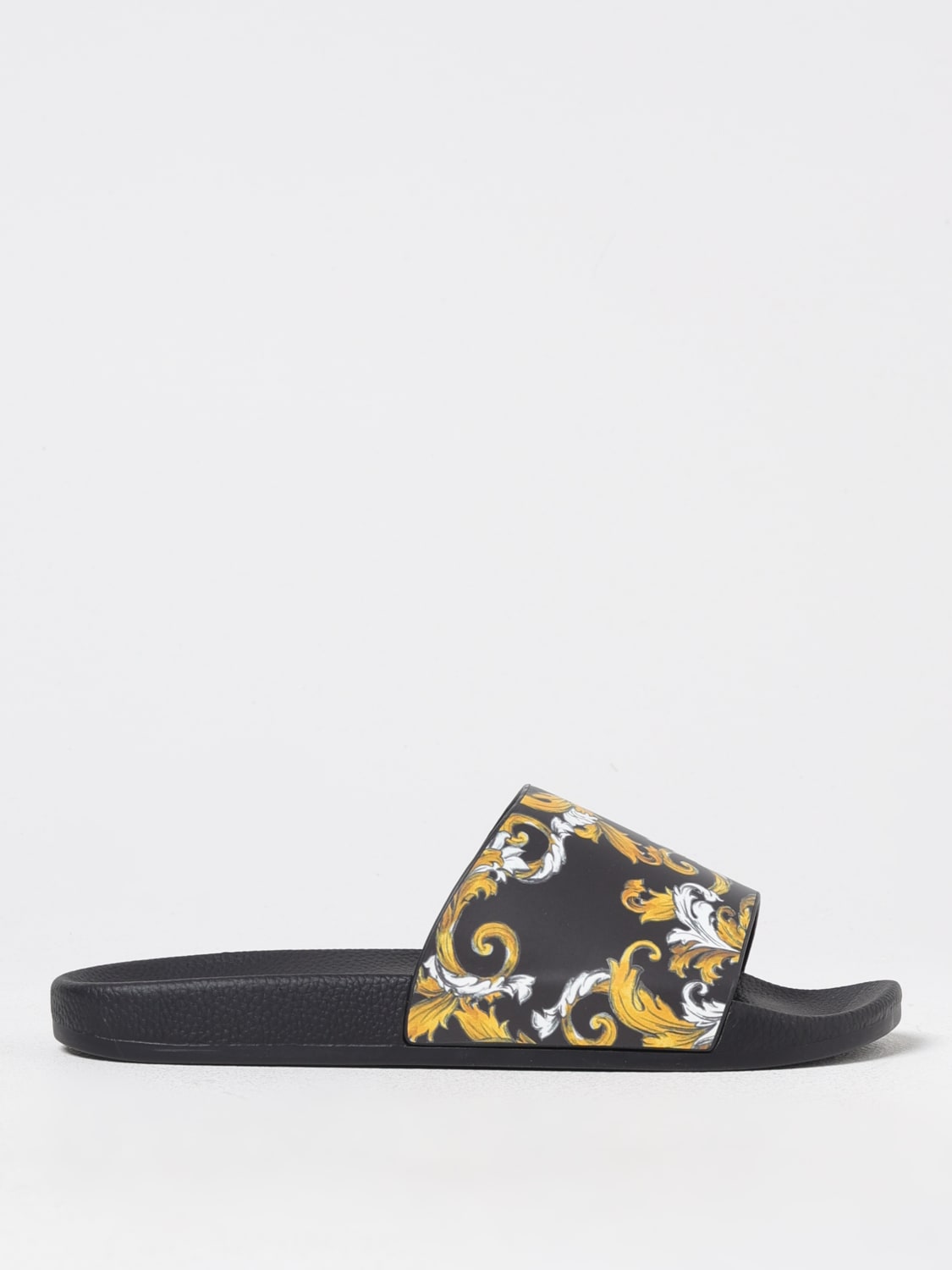 VERSACE JEANS COUTURE SANDALS: Sandals men Versace Jeans Couture, Gold - Img 1