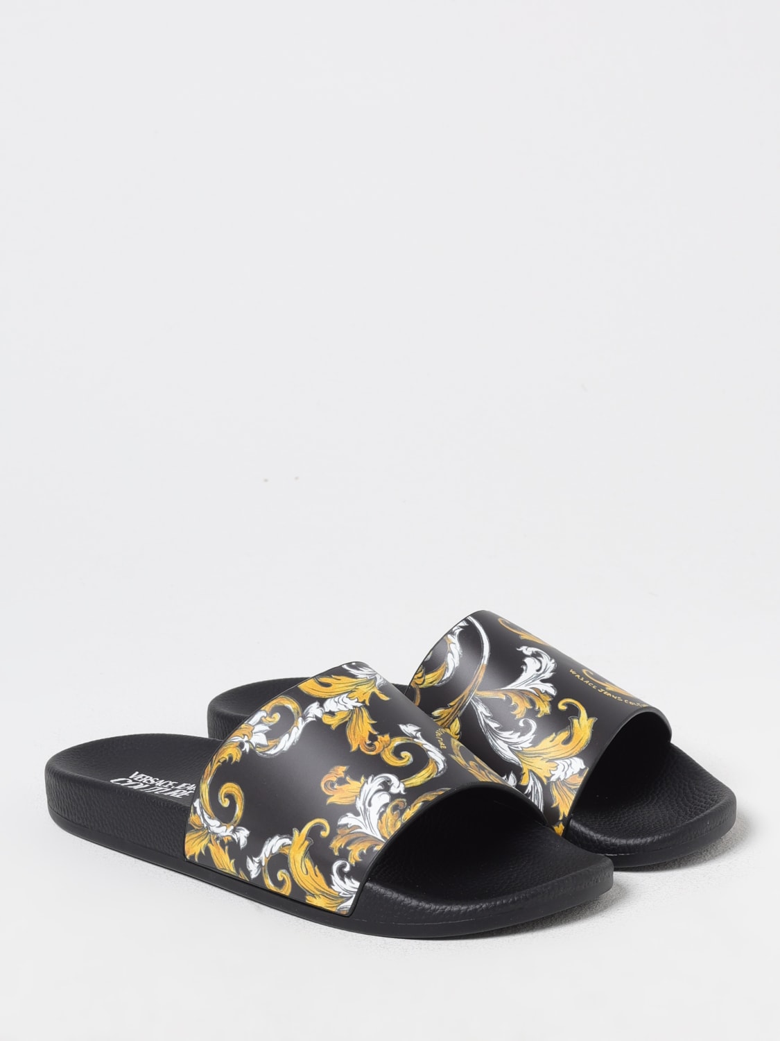VERSACE JEANS COUTURE SANDALS: Sandals men Versace Jeans Couture, Gold - Img 2