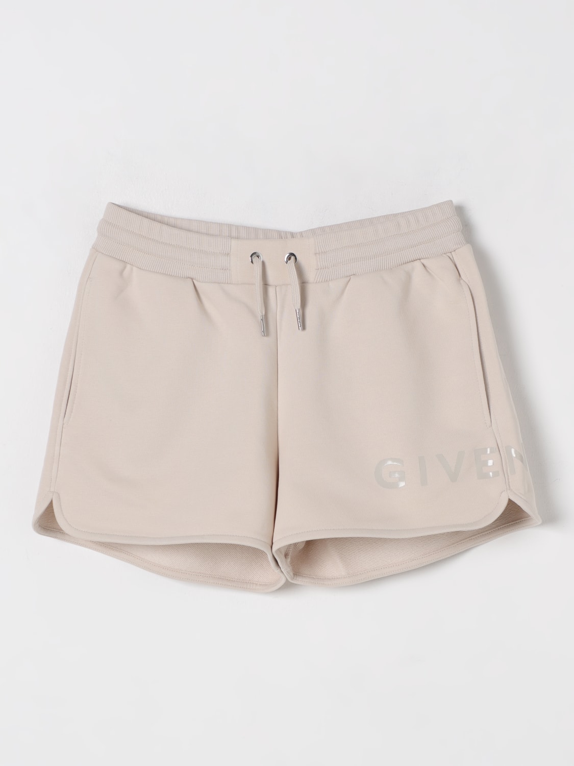 GIVENCHY SHORTS: Shorts kinder Givenchy, Cream - Img 1