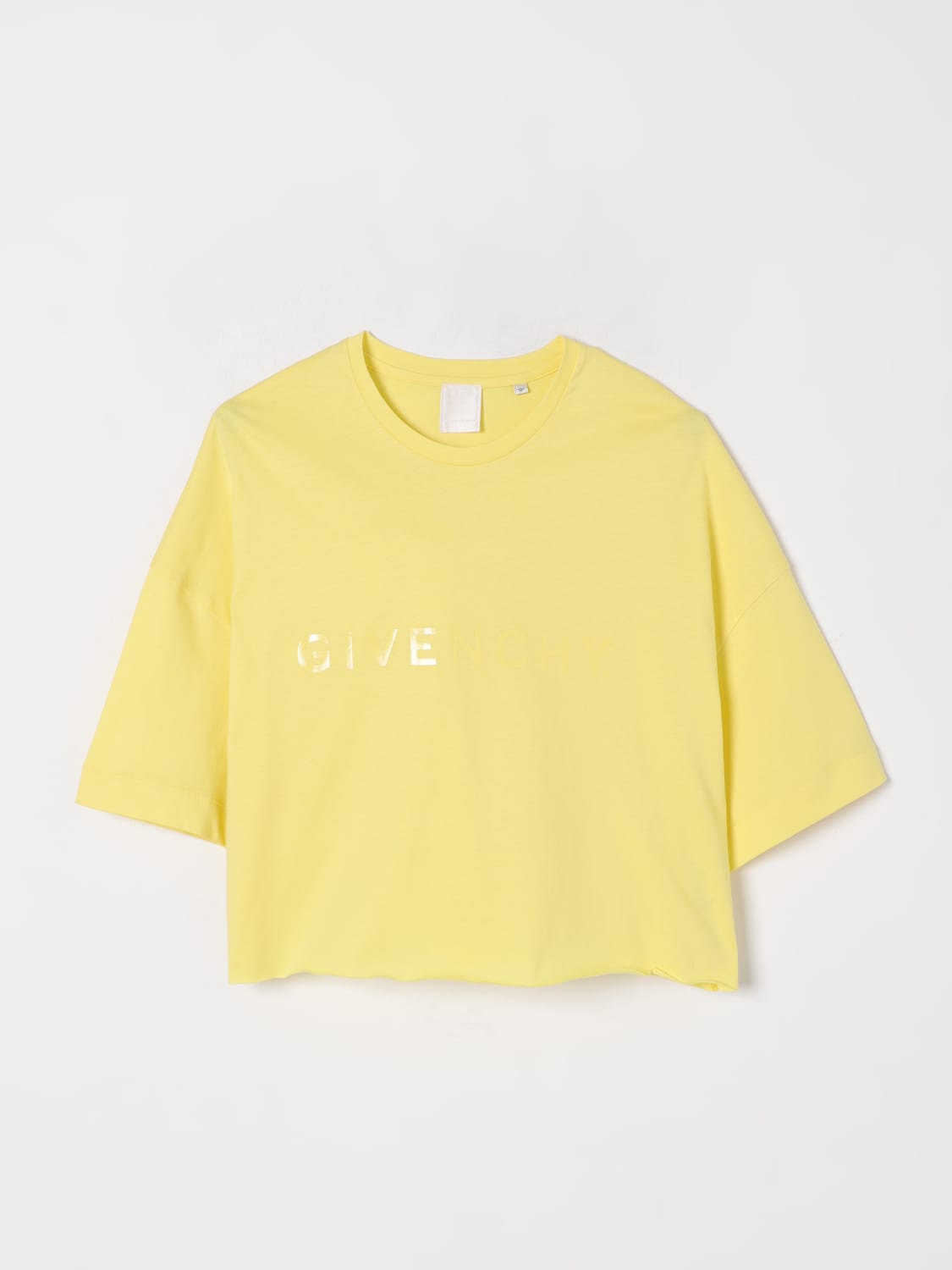 GIVENCHY T-SHIRT: T-shirt kinder Givenchy, Gelb - Img 1