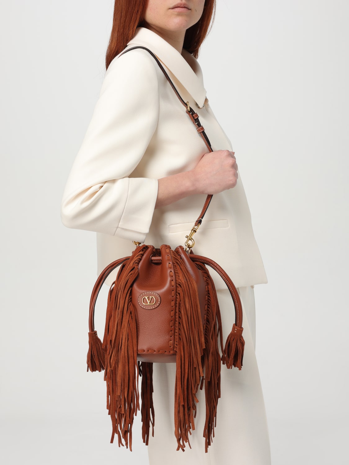 バッグ・カバンその他 VALENTINO GARAVANI Woman Mini bag Brown 6W2B0R28LUJ WU2 VALENTINO GARAVANI: Crossbody bags woman - Brown | Valentino