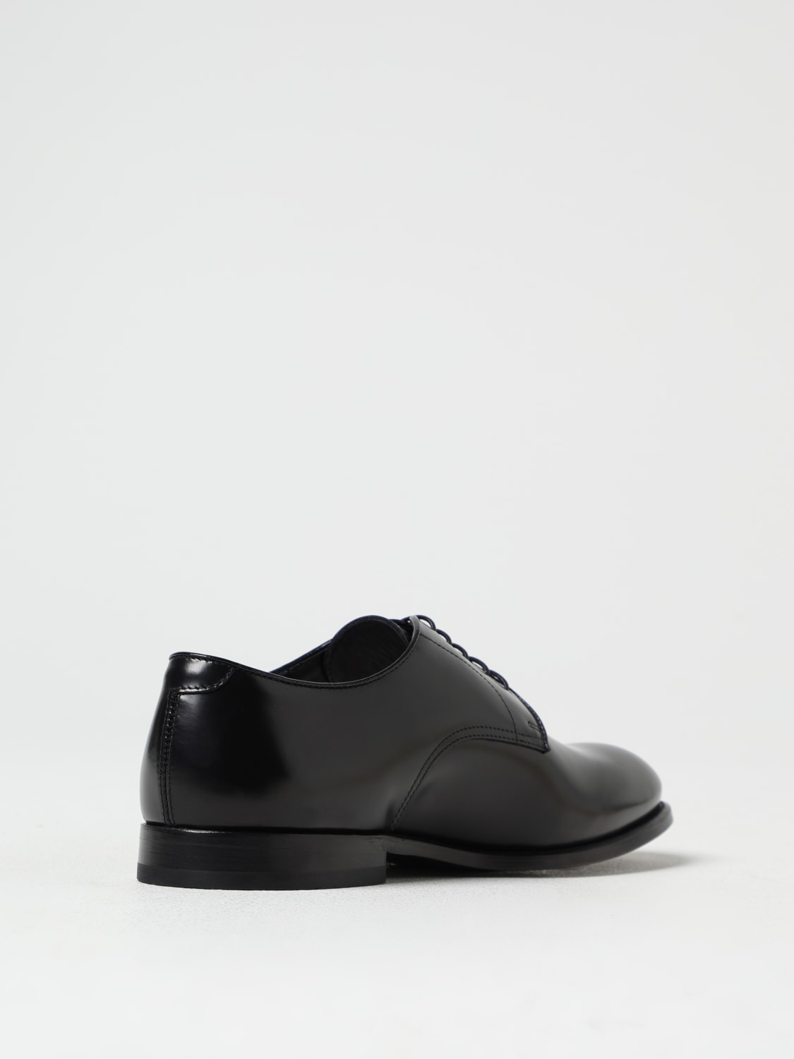 DOUCAL'S SCARPE STRINGATE: Derby Doucal's in pelle spazzolata, Nero - Img 3