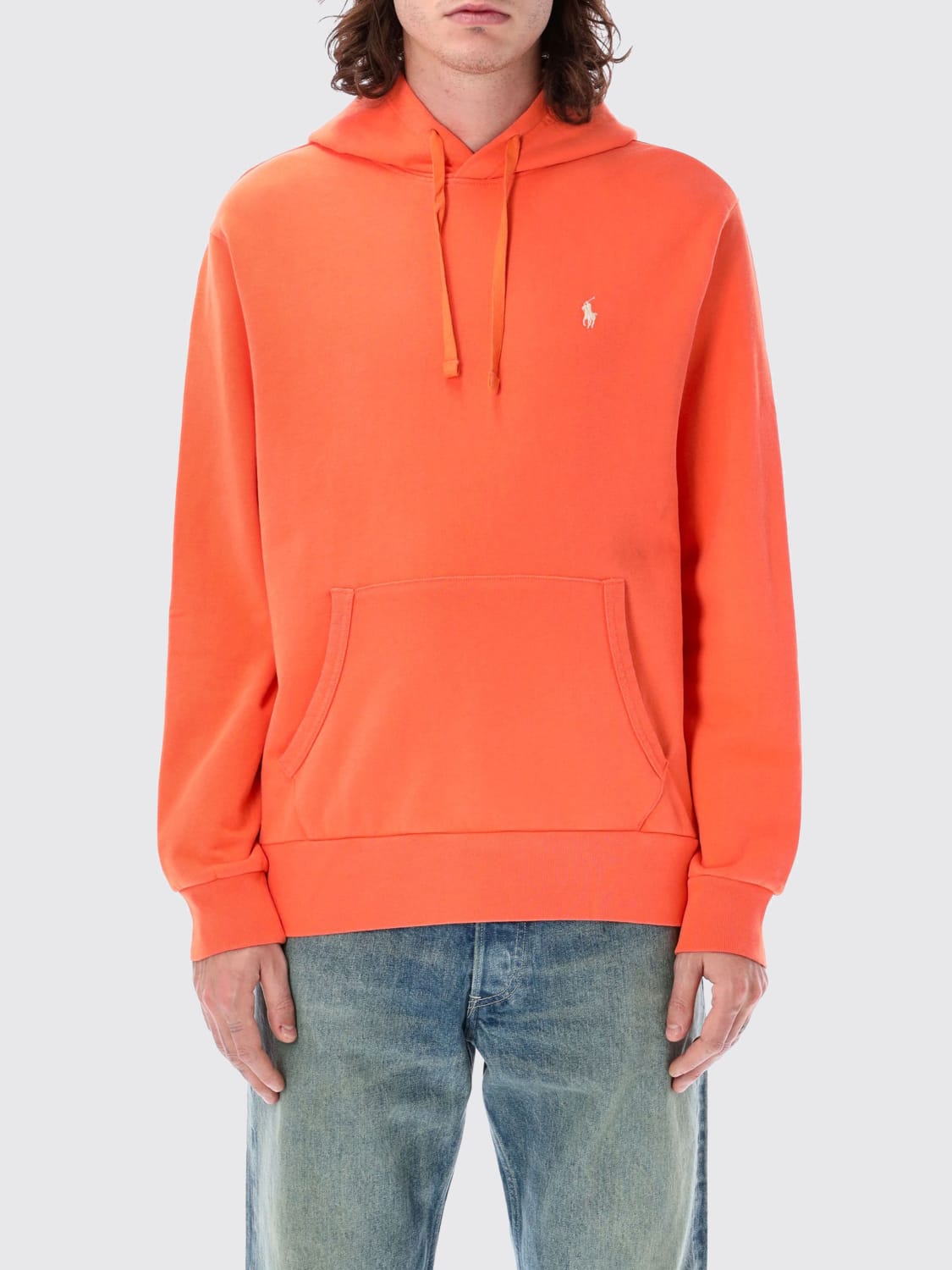 POLO RALPH LAUREN SUDADERA: Sudadera hombre Polo Ralph Lauren, Naranja - Img 1