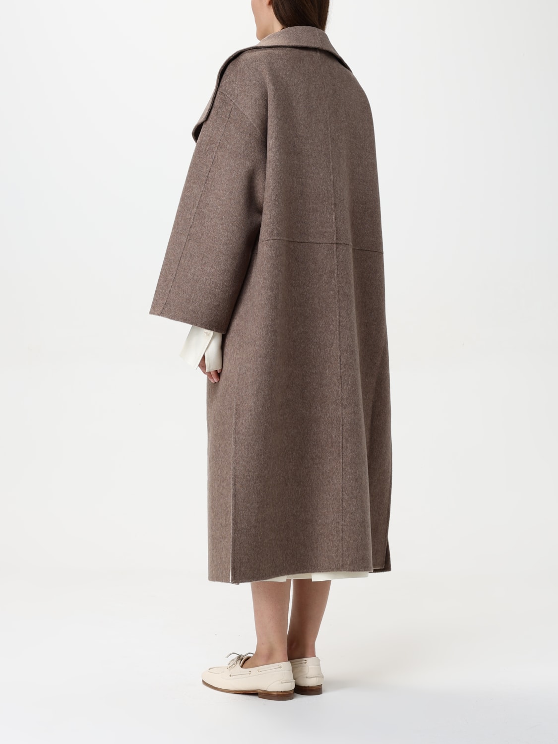 コート TOTEME Woman Coat Brown 251WRO885FB0360 265 TOTEME: Coat woman - Brown | Toteme coat 251WRO885FB0360