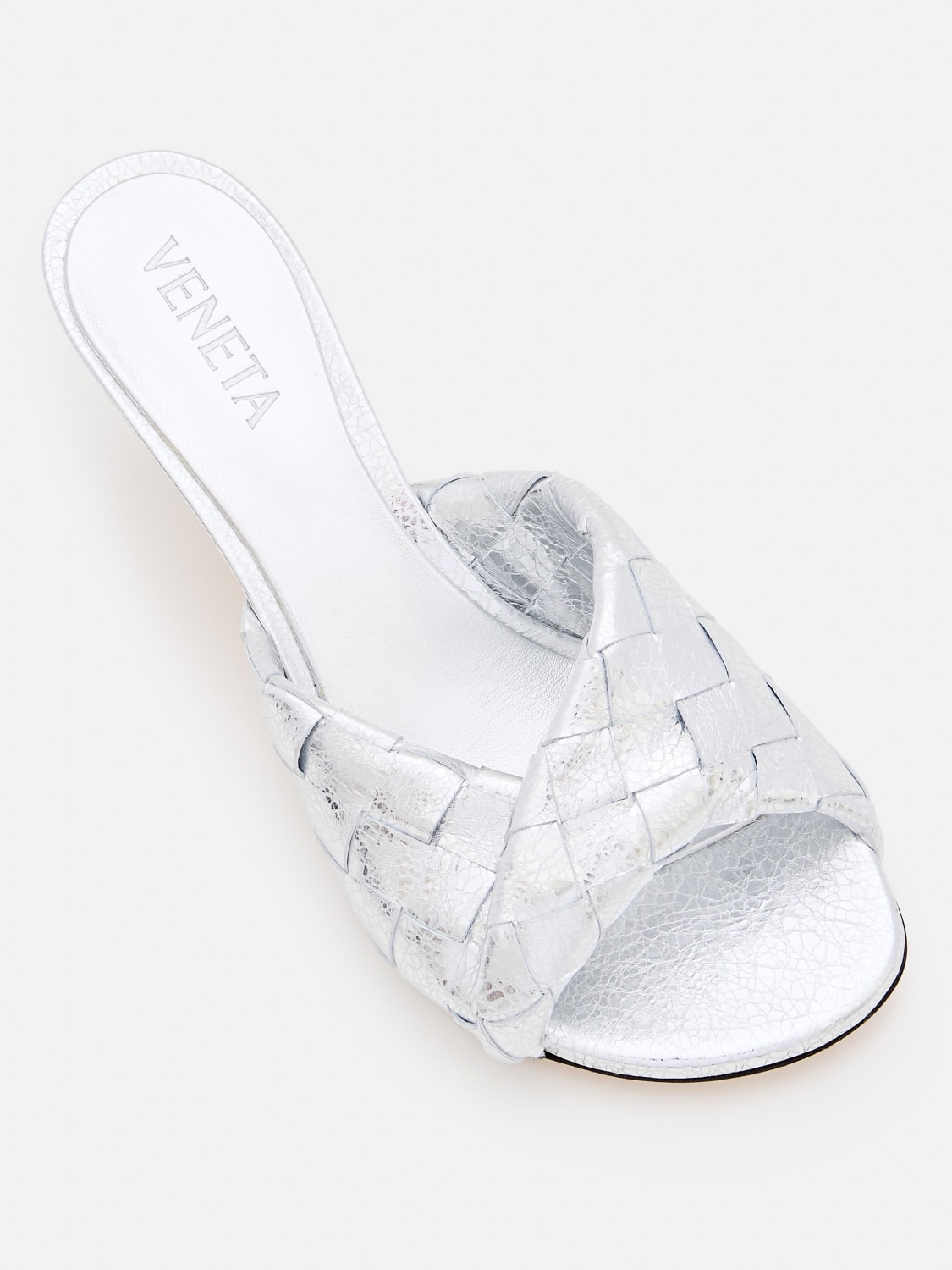 シューズ・サンダルその他 BOTTEGA VENETA Woman High heel shoes Silver 796464V55N1 1156 Bottega Veneta High Heel Shoes Woman Bottega Veneta-silver