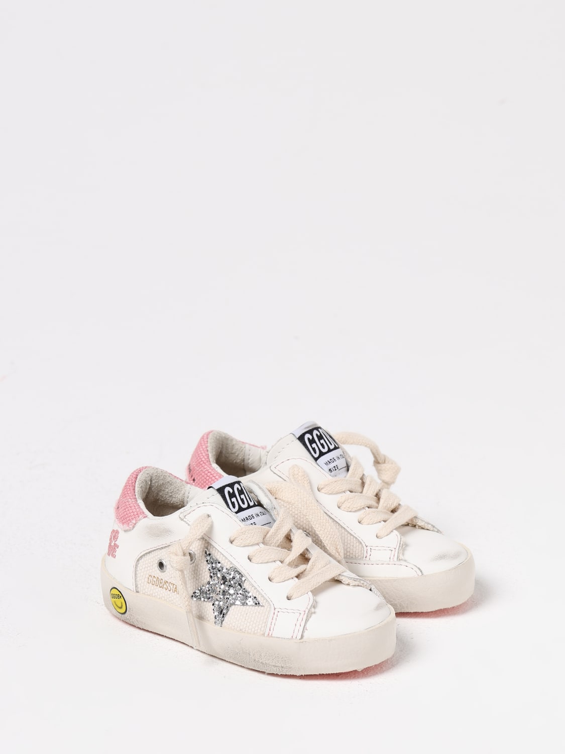 GOLDEN GOOSE ZAPATILLAS: Zapatos niños Golden Goose, Blanco - Img 2
