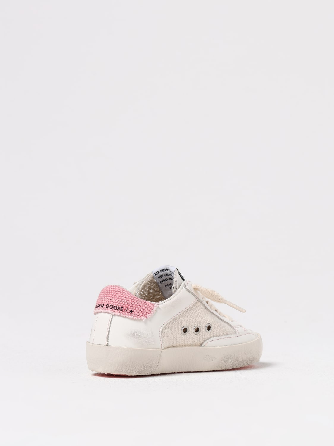GOLDEN GOOSE ZAPATILLAS: Zapatos niños Golden Goose, Blanco - Img 3