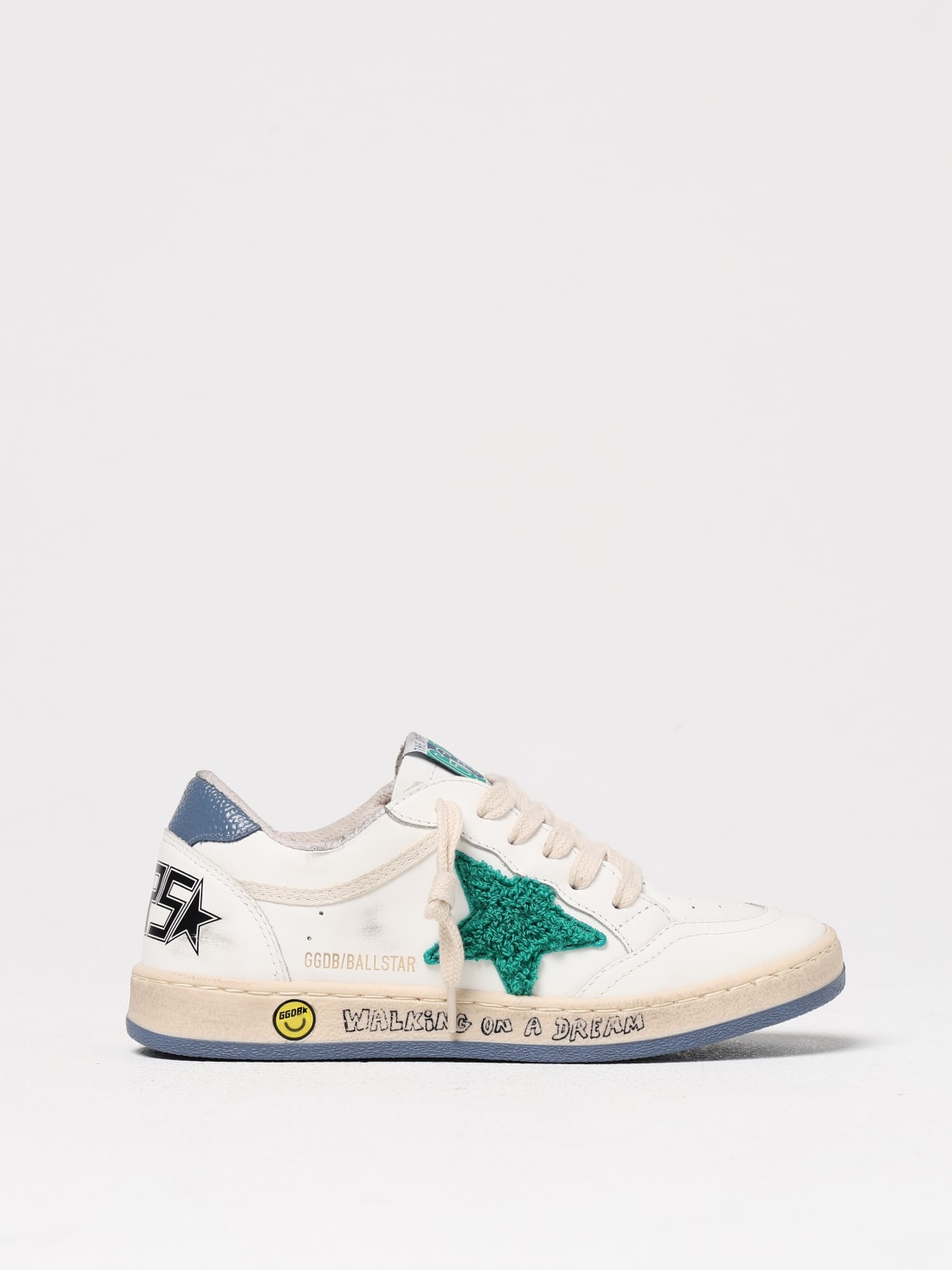 GOLDEN GOOSE ZAPATILLAS: Zapatos niños Golden Goose, Blanco - Img 1