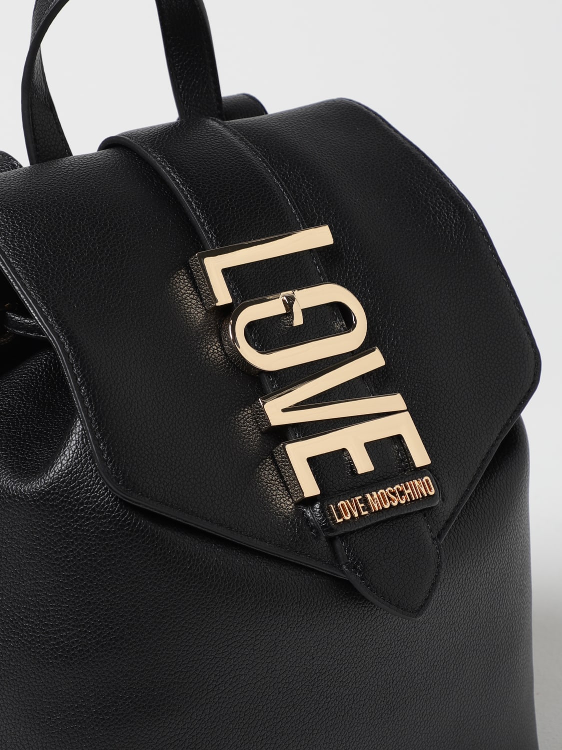 LOVE MOSCHINO: Backpack woman - Black | Love Moschino backpack