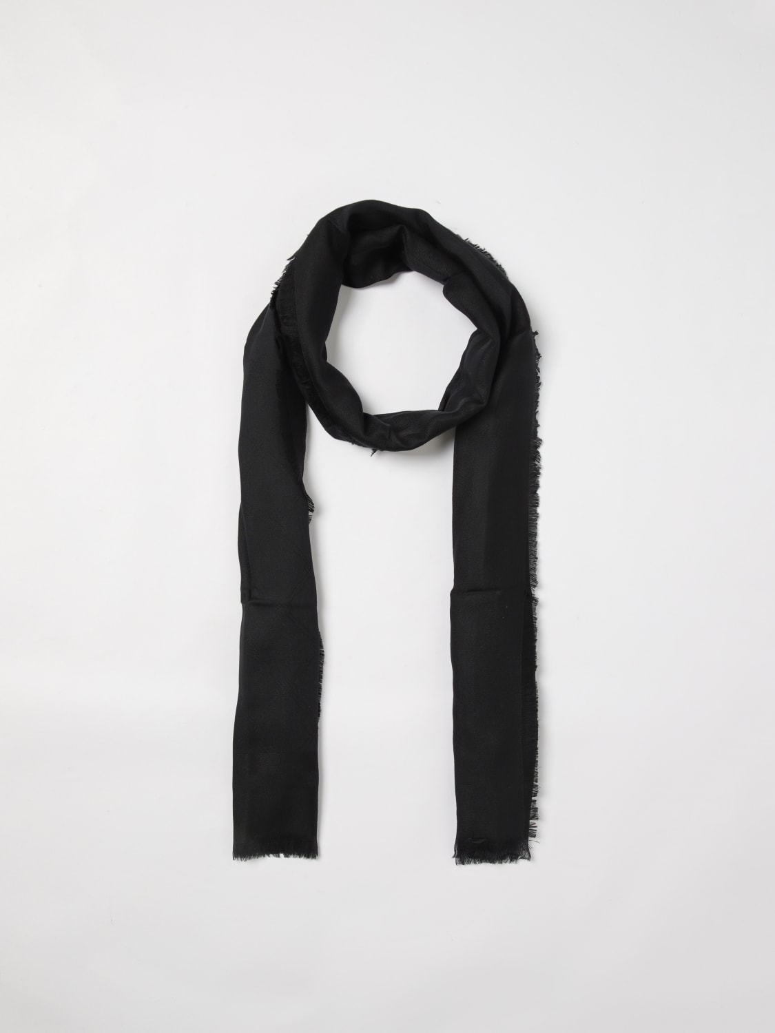スカーフ ELISABETTA FRANCHI Woman Scarf Black SC04F 110 ELISABETTA FRANCHI Woman Scarf Black SC04F 110 スカーフ