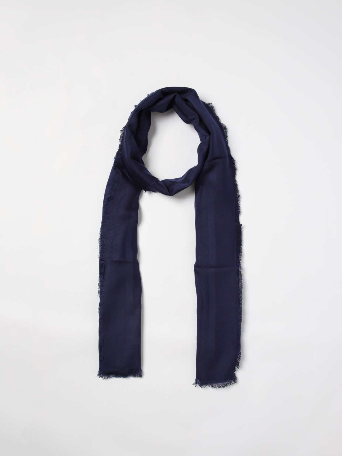 スカーフ ELISABETTA FRANCHI Woman Scarf Blue SC04F DC8 ELISABETTA FRANCHI: Scarf woman - Blue | Elisabetta Franchi