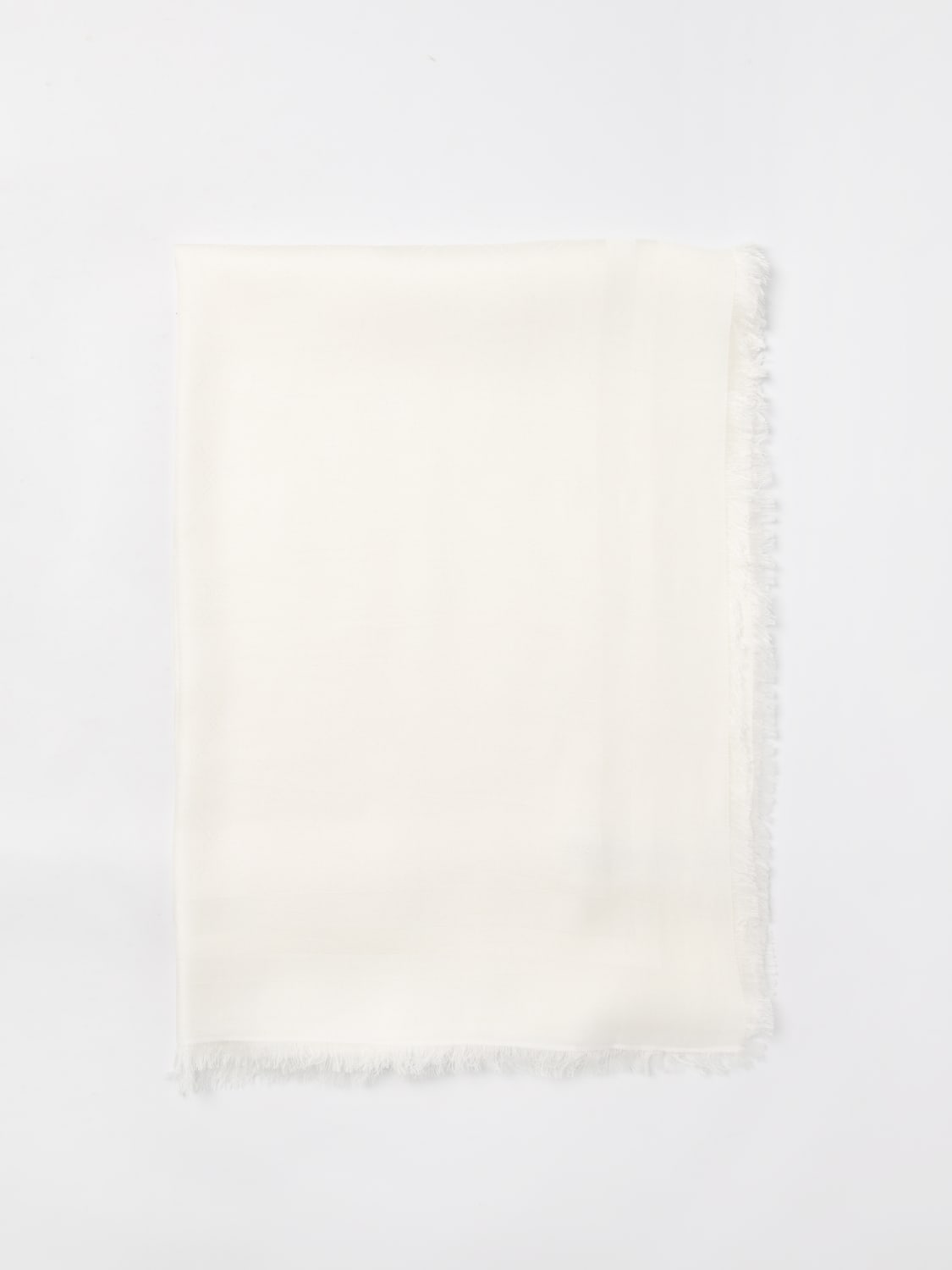 スカーフ ELISABETTA FRANCHI Woman Scarf Ivory SC04F 360 ELISABETTA FRANCHI: Scarf woman - Ivory | Elisabetta Franchi