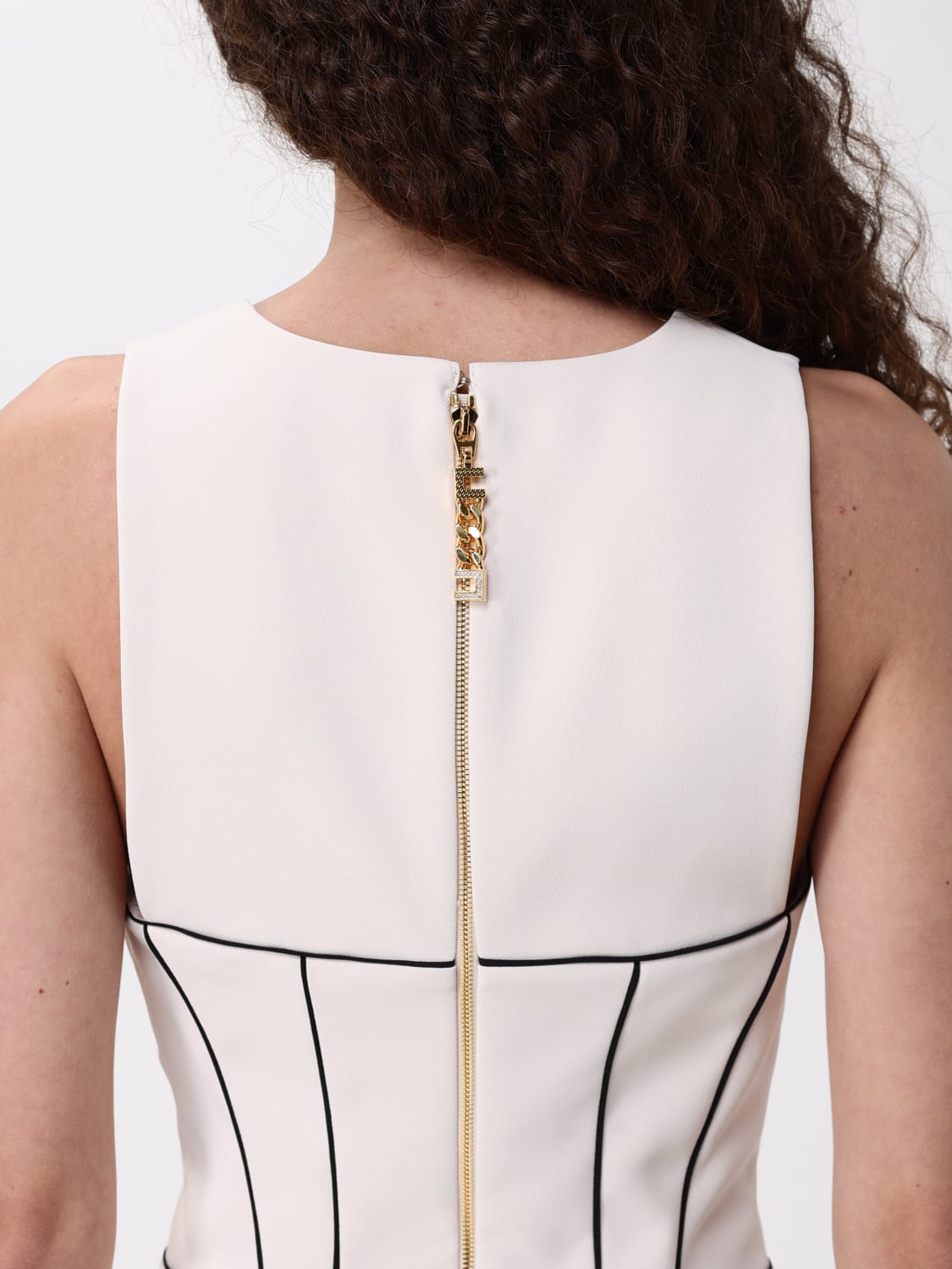 ワンピース ELISABETTA FRANCHI Woman Dress Butter AB724 E84 ELISABETTA FRANCHI: Dress woman - Butter | Elisabetta