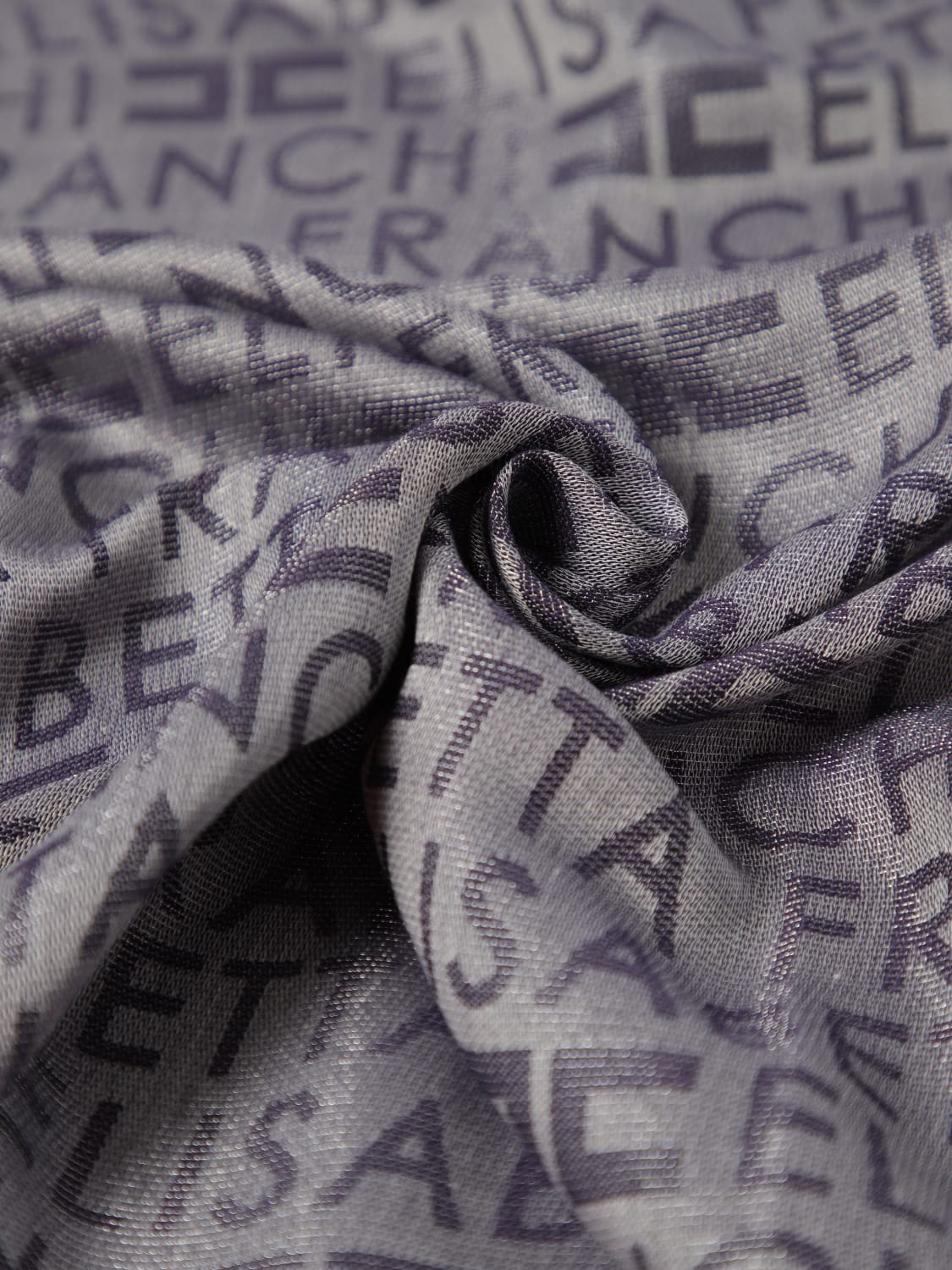 ELISABETTA FRANCHI SCIARPA: Sciarpa Elisabetta Franchi in modal e viscosa , Blue - Img 3