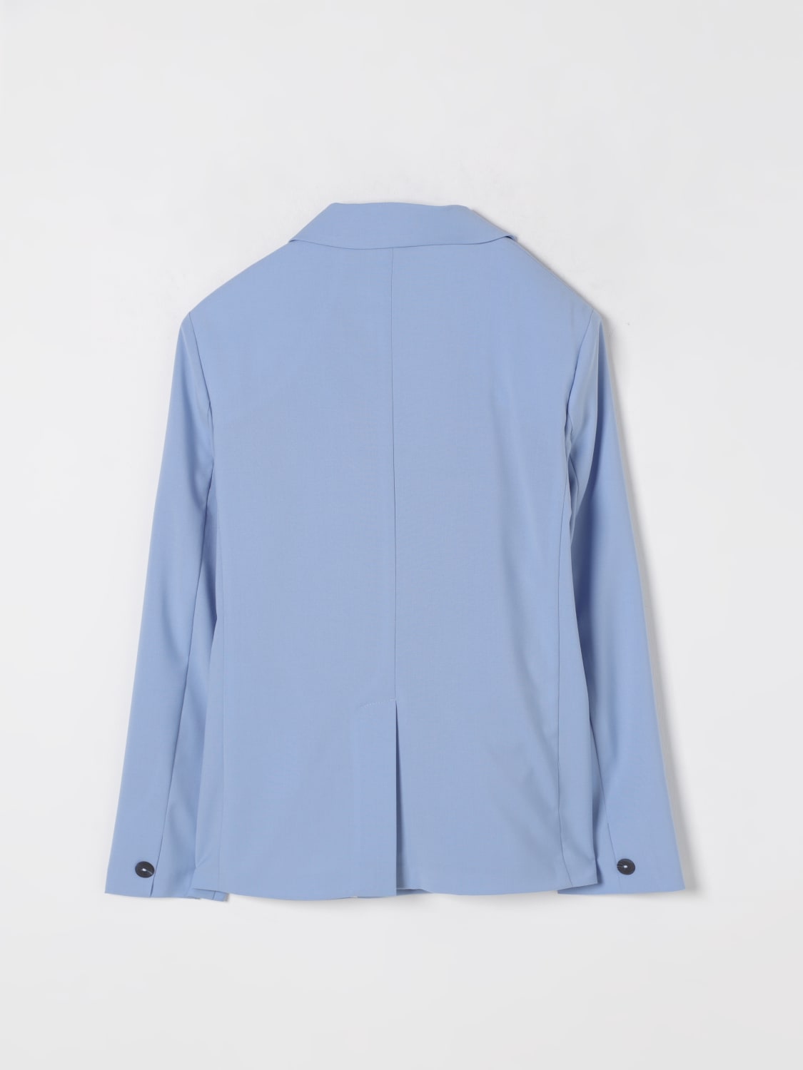MANUEL RITZ JACKET: Manuel Ritz single-breasted blazer, Gnawed Blue - Img 2